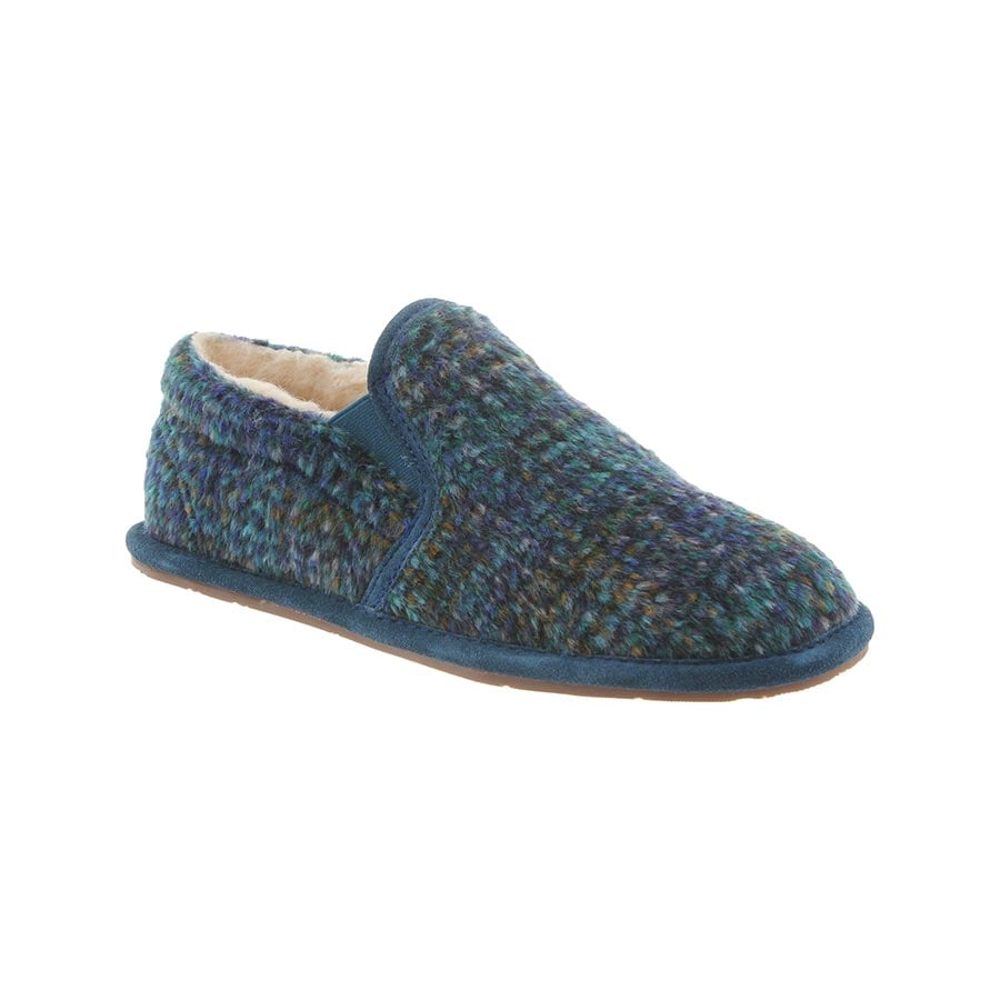 Bearpaw Alana - Women's Sheepskin Wool Slipper - 2010W in Slate Blue