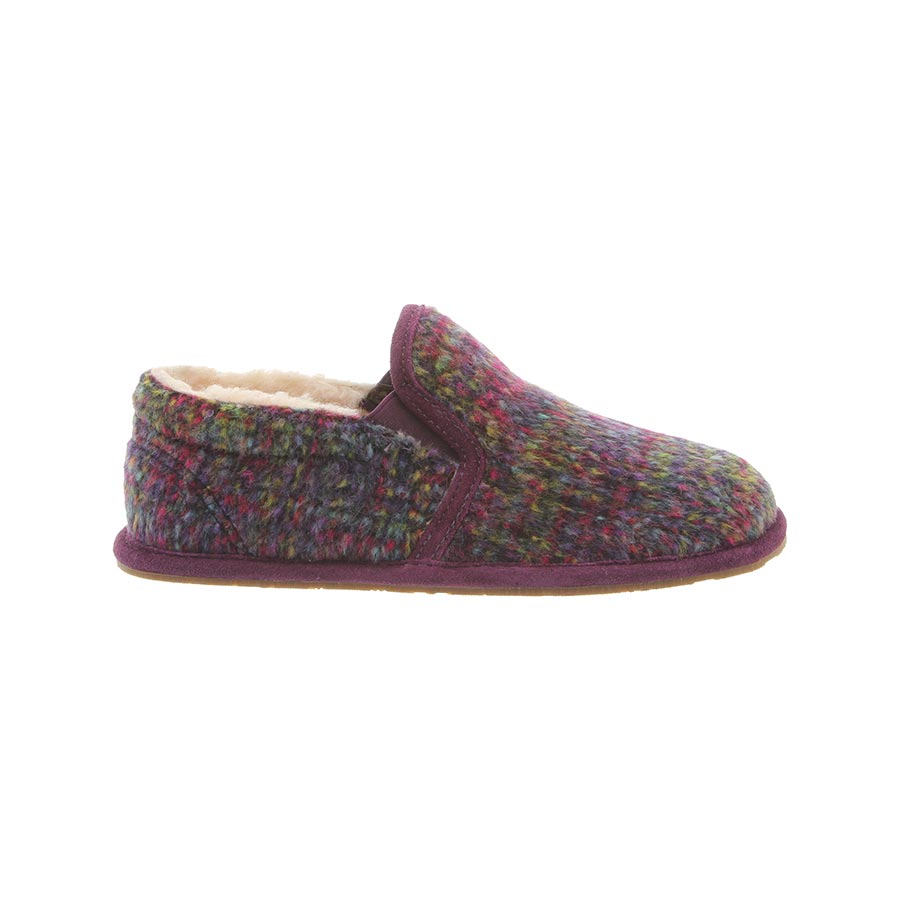 Bearpaw Alana - Women's Sheepskin Wool Slipper - 2010W - Plum