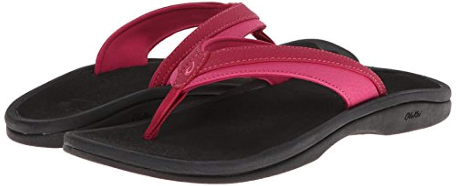 Olukai 'Ohana Women's Flip Flops - Punch/Ice