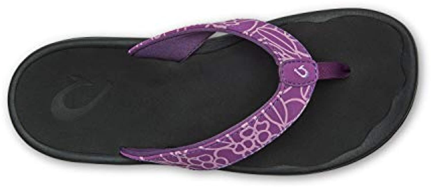 Olukai 'Ohana Women's Flip Flops - Bright Violet/Onyx