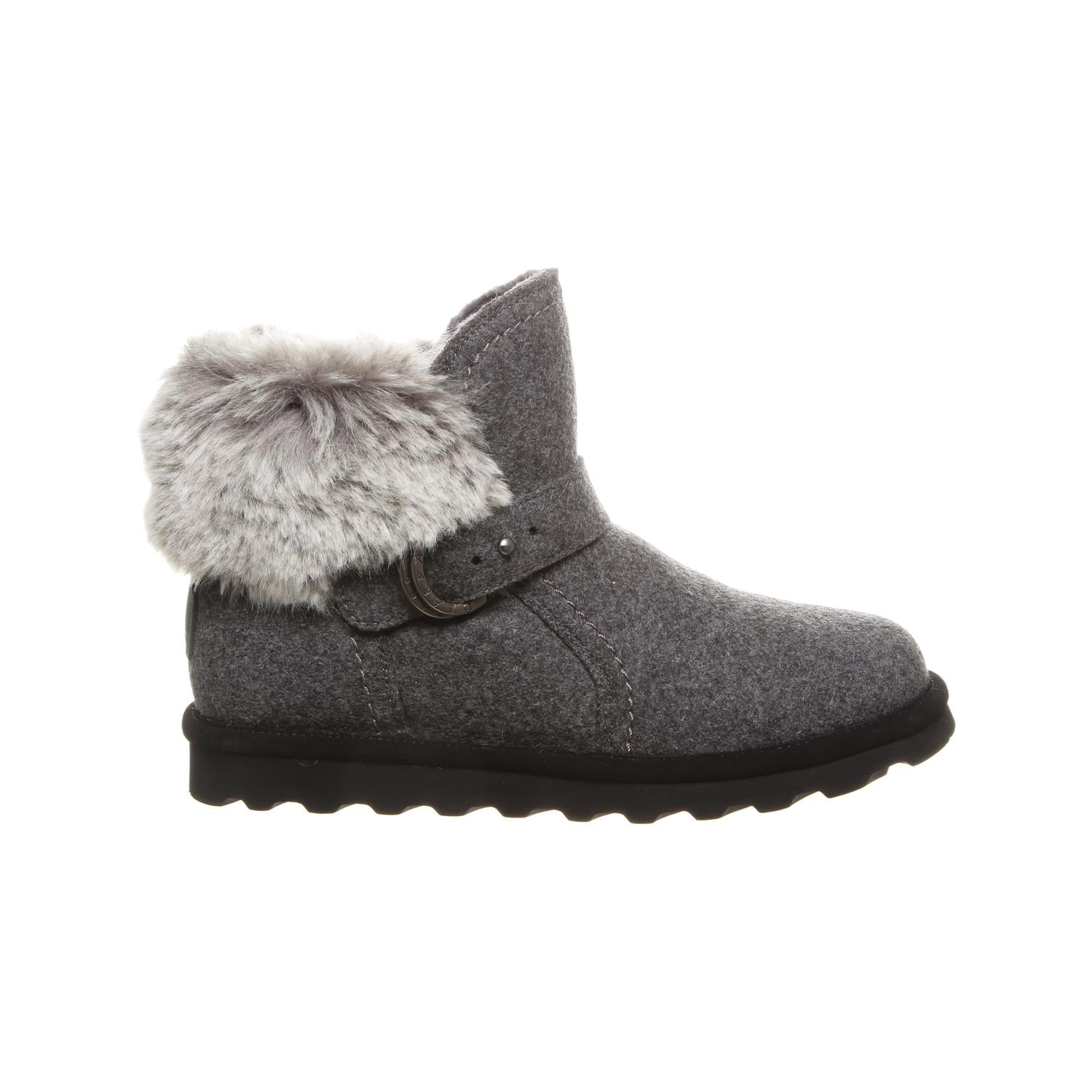 Bearpaw 2012W  Koko Gray Wool 055 - Side View