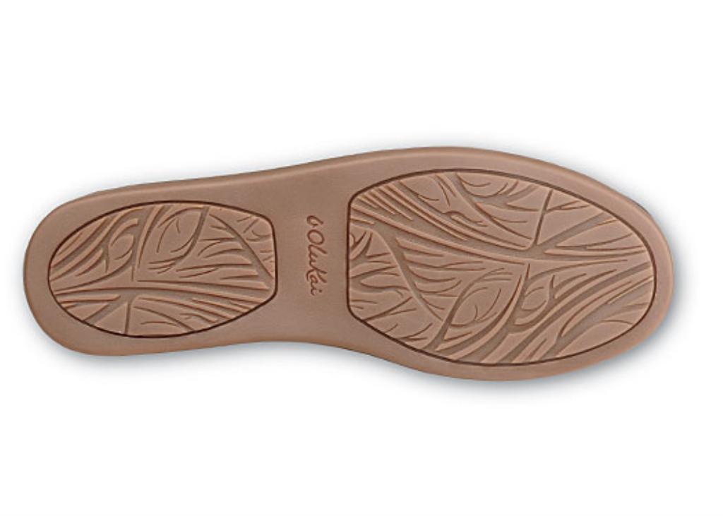 Olukai Nohea Nubuck - Women's Comfort Shoe - Dk Java / Tan - DkJava