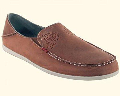 Olukai Nohea Nubuck - Women\'s Comfort Shoe - Koa/Tapa