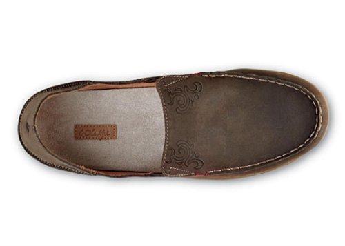Olukai Nohea Nubuck - Women's Comfort Shoe - Picante/Tan