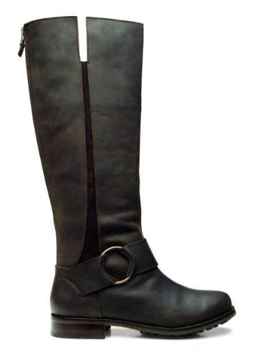 OluKai Holo Lio II - Women\'s Tall Boots - French Roast/French Roast