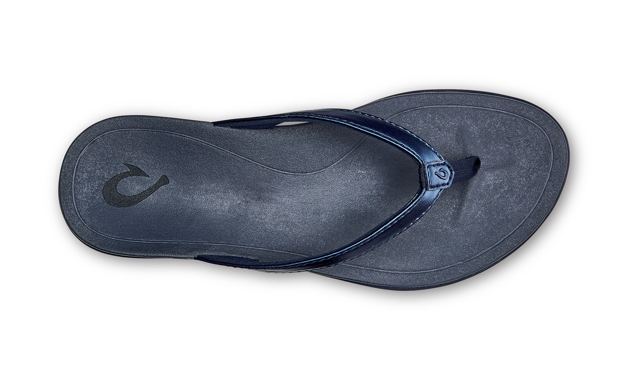 Olukai Hoopio Women's Beach Sandals - Deepest Depths / Deepest Depths - Top