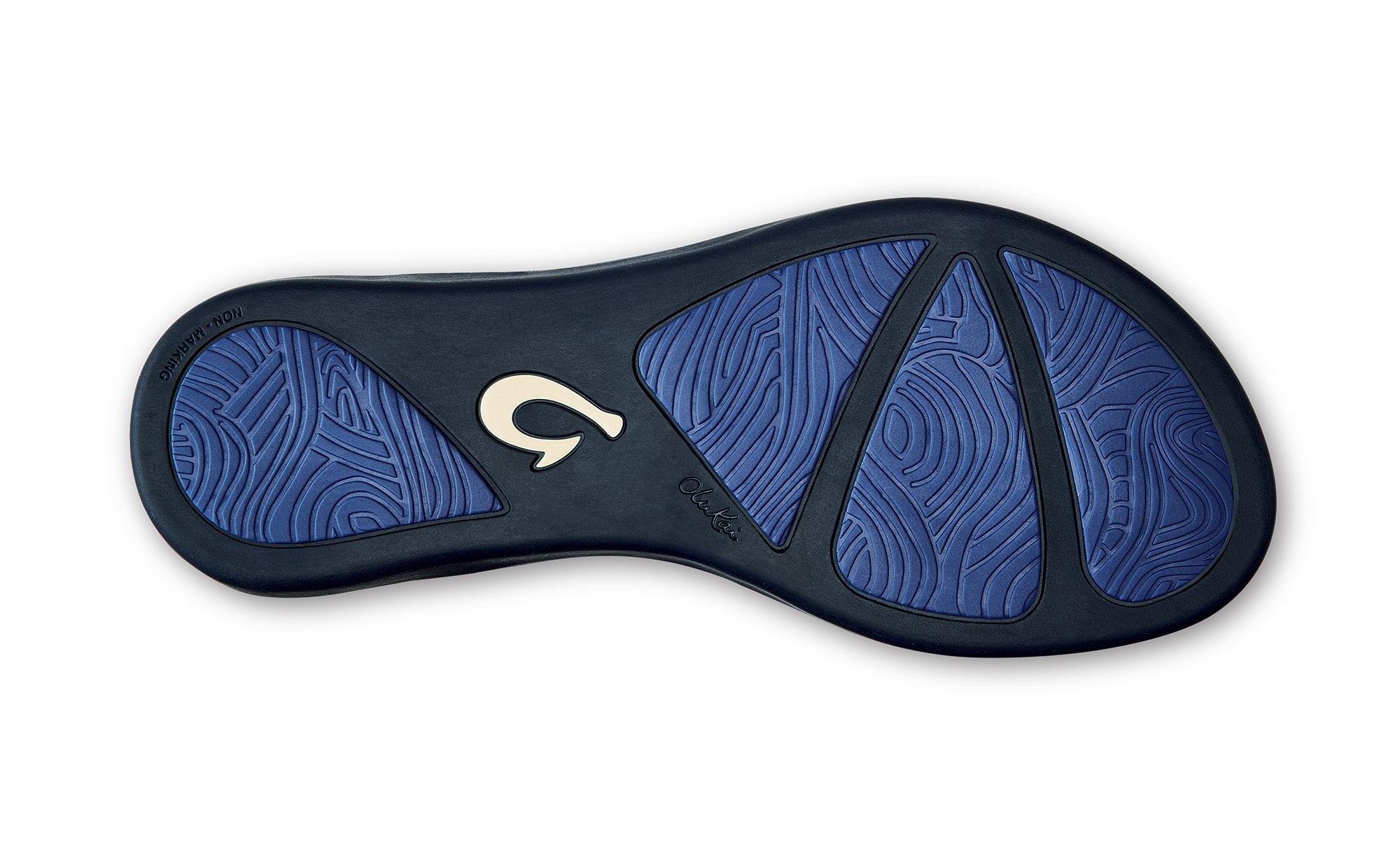 Olukai Hoopio Women's Beach Sandals - Deepest Depths / Deepest Depths - Sole