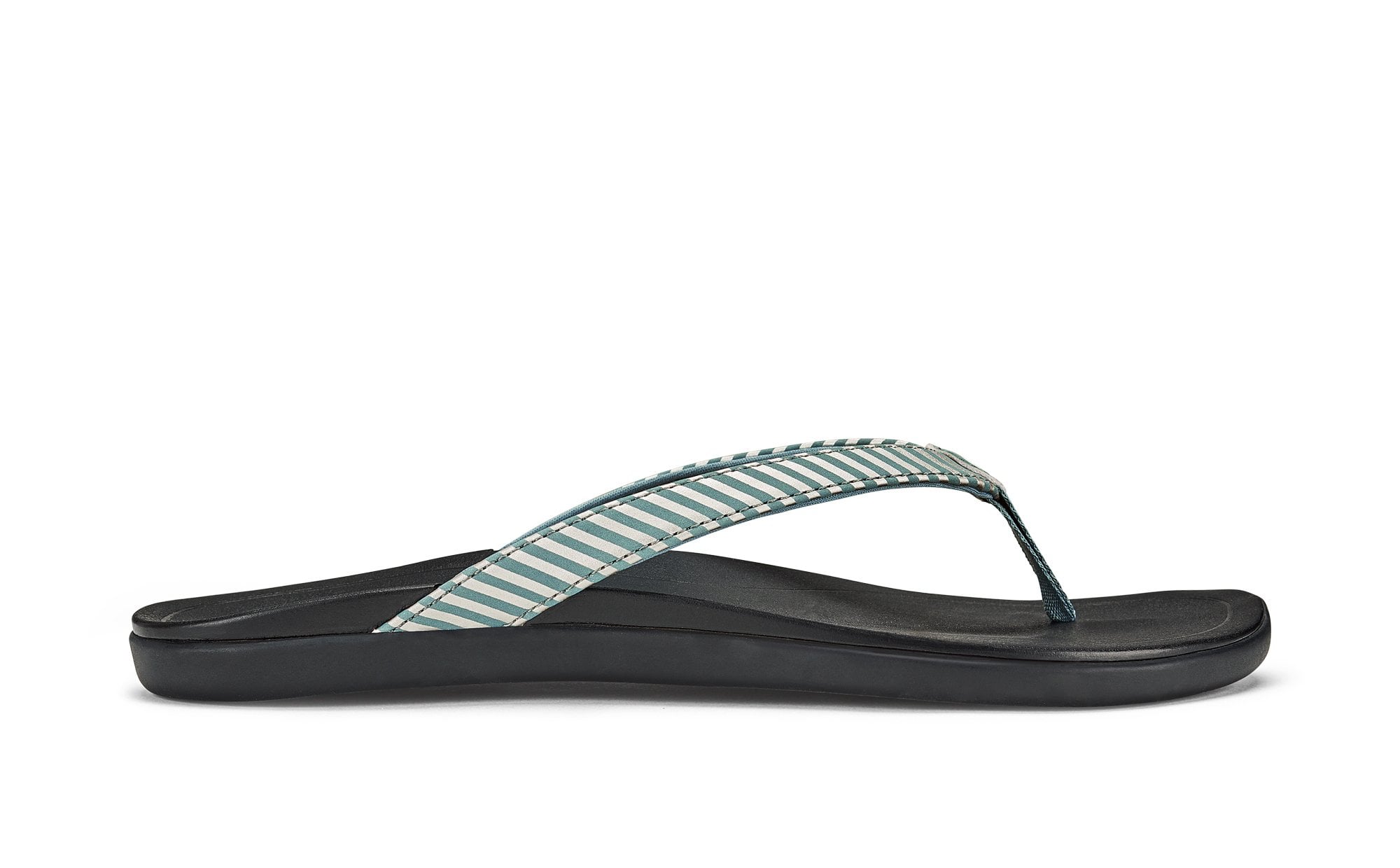 OluKai Hoopio Women's Beach Sandals - Dusk / Stripe - Side