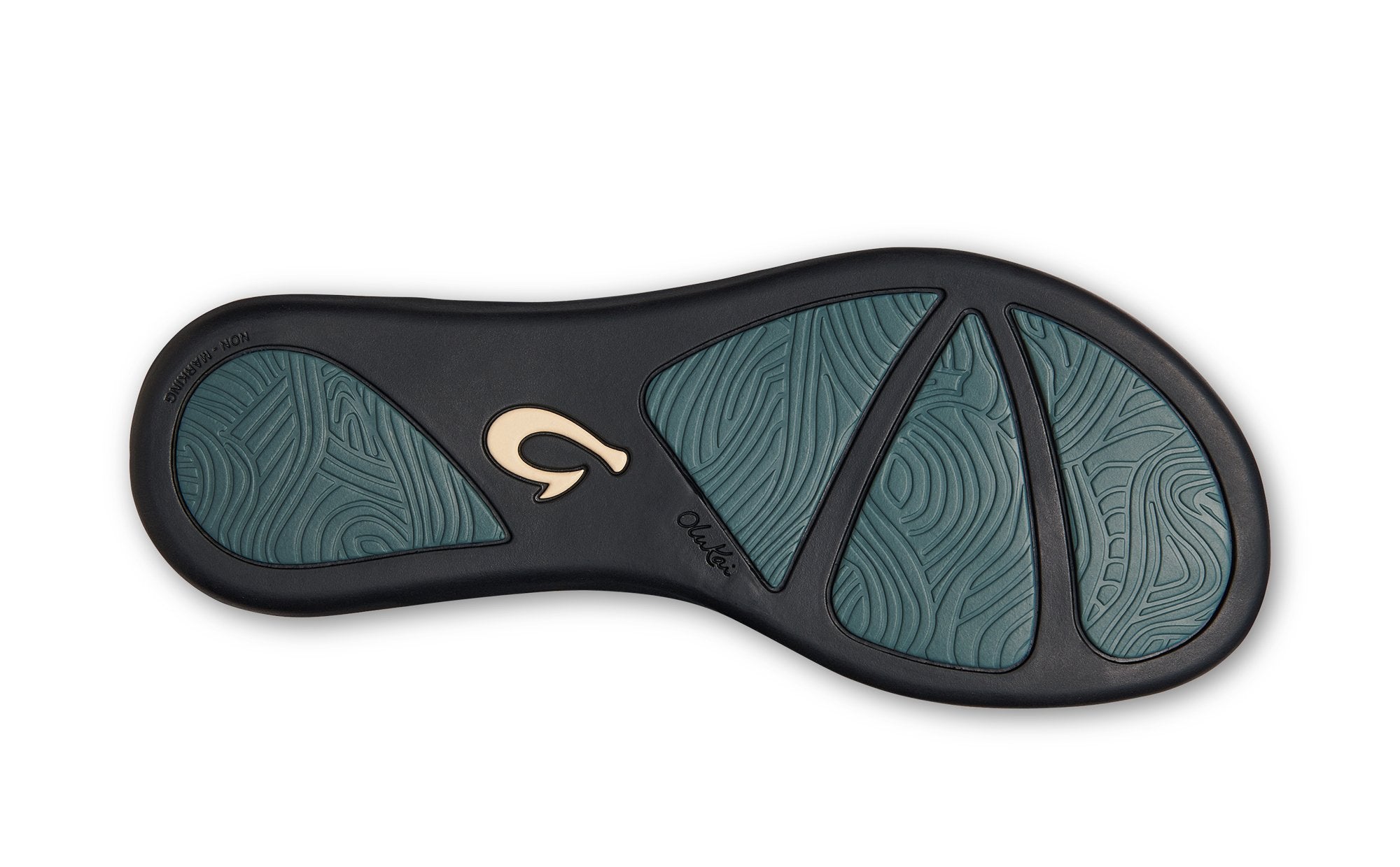 OluKai Hoopio Women's Beach Sandals - Dusk / Stripe - Sole