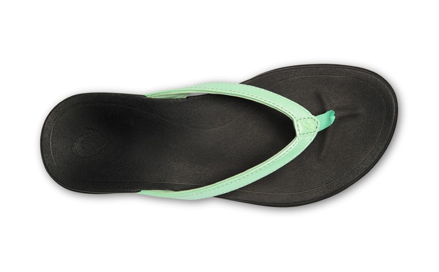 Olukai Ho'opio - Women's Comfort Sandal - Mint/Black - Top