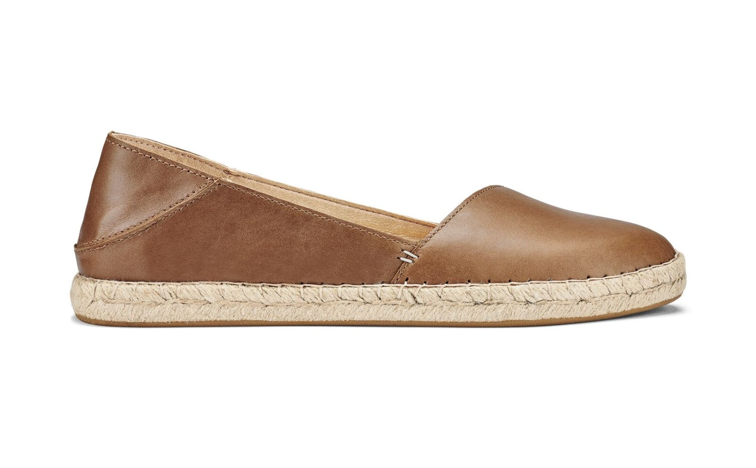 OluKai Kaula Pa'A 'Ili Women's Shoes - Tan/Tan - Side