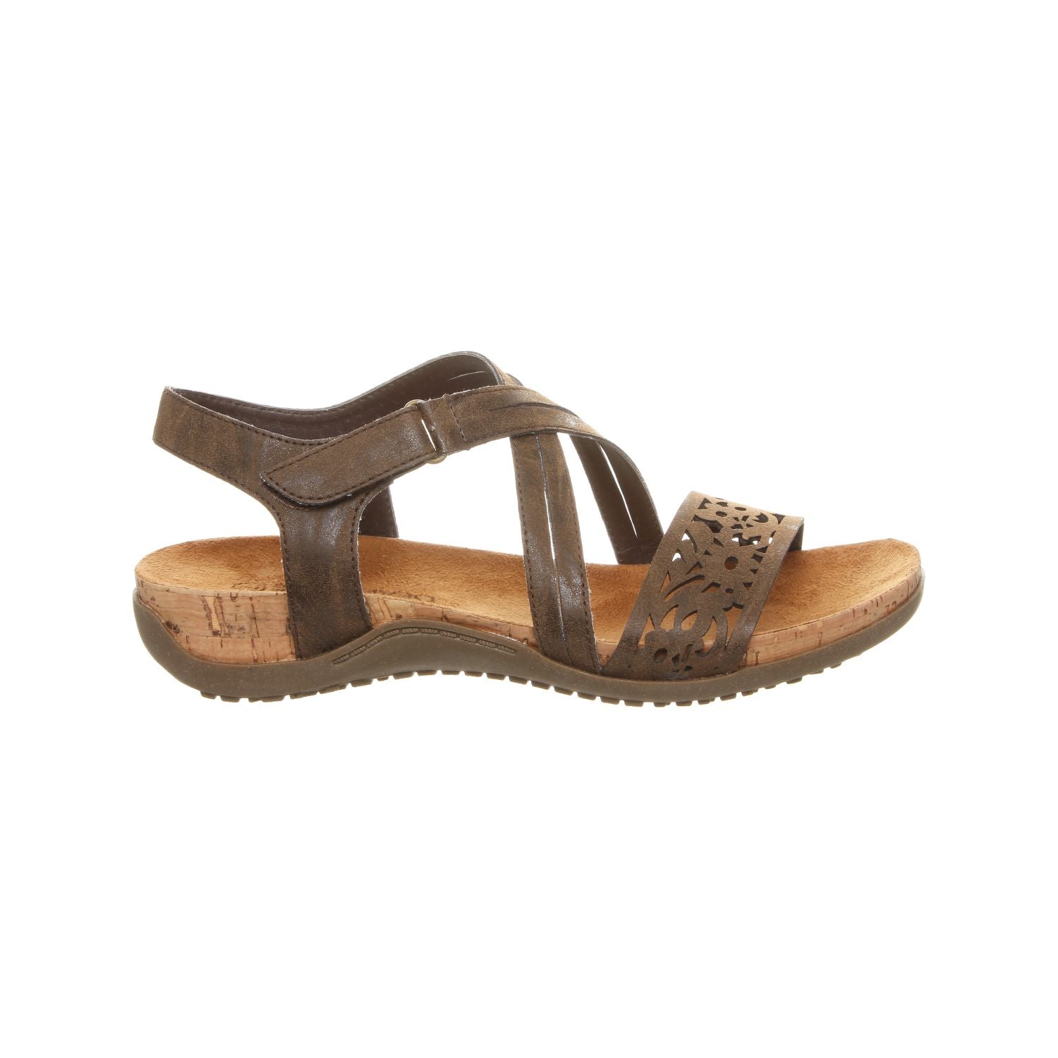 Bearpaw 2086W  Glenda 209 Dark Brown - Side View