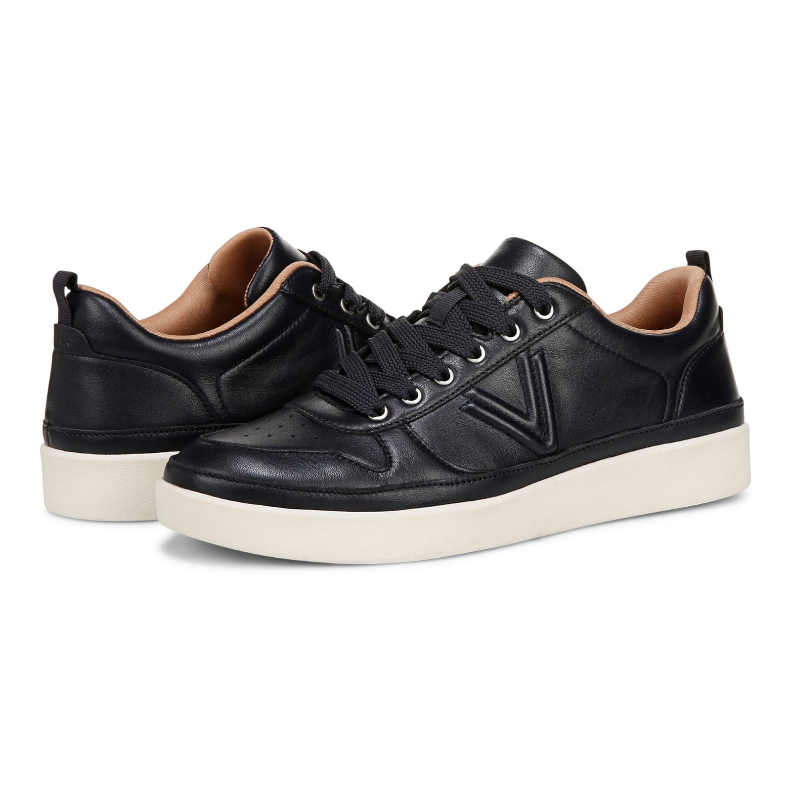 Vionic Elise Women's Leather Casual Comfort Sneakers – Orthotic Shop