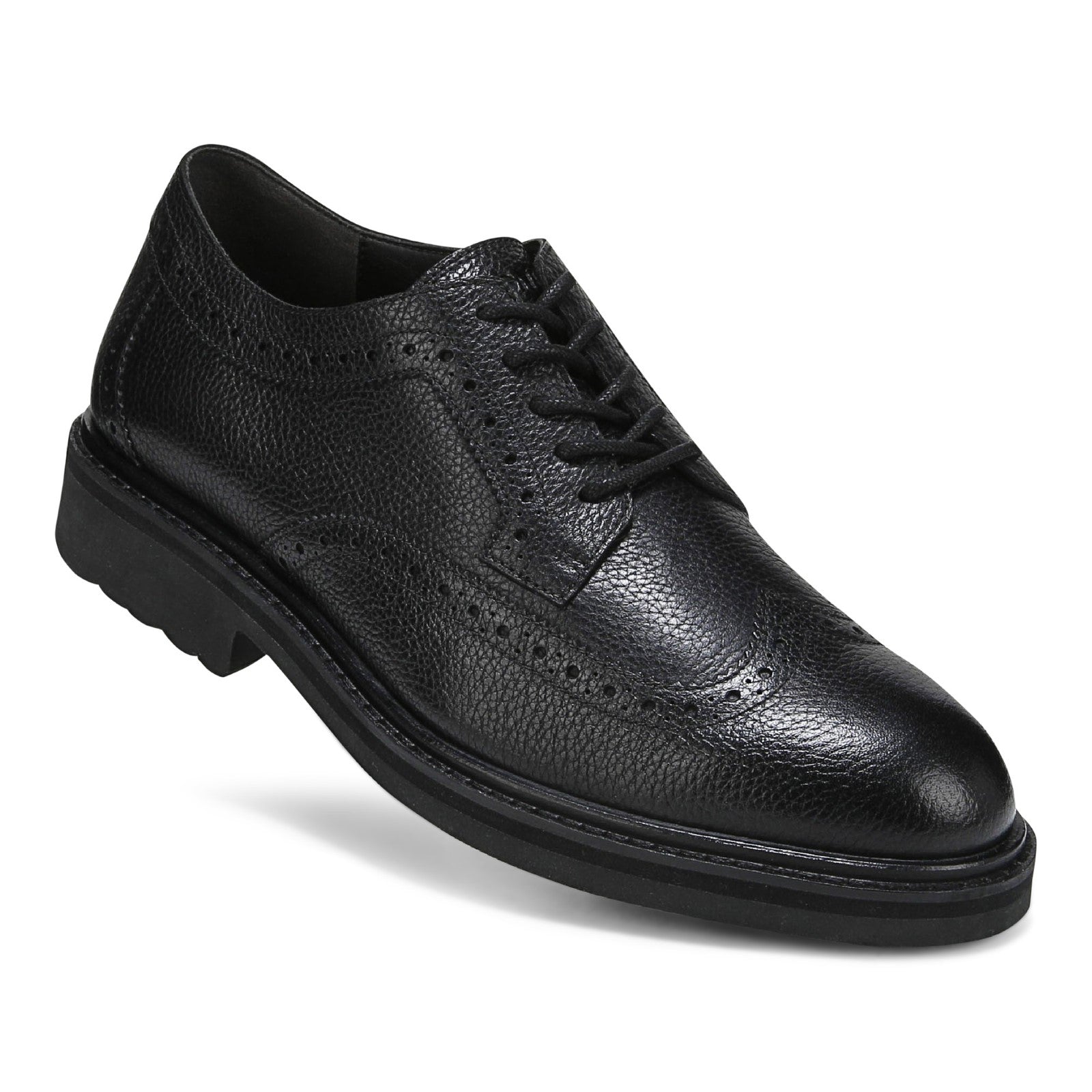 Vionic Lombard Men's Oxford Lace-Up Shoe - Black -  LOMBARD-J0733L1001-BLACK-13fl-med