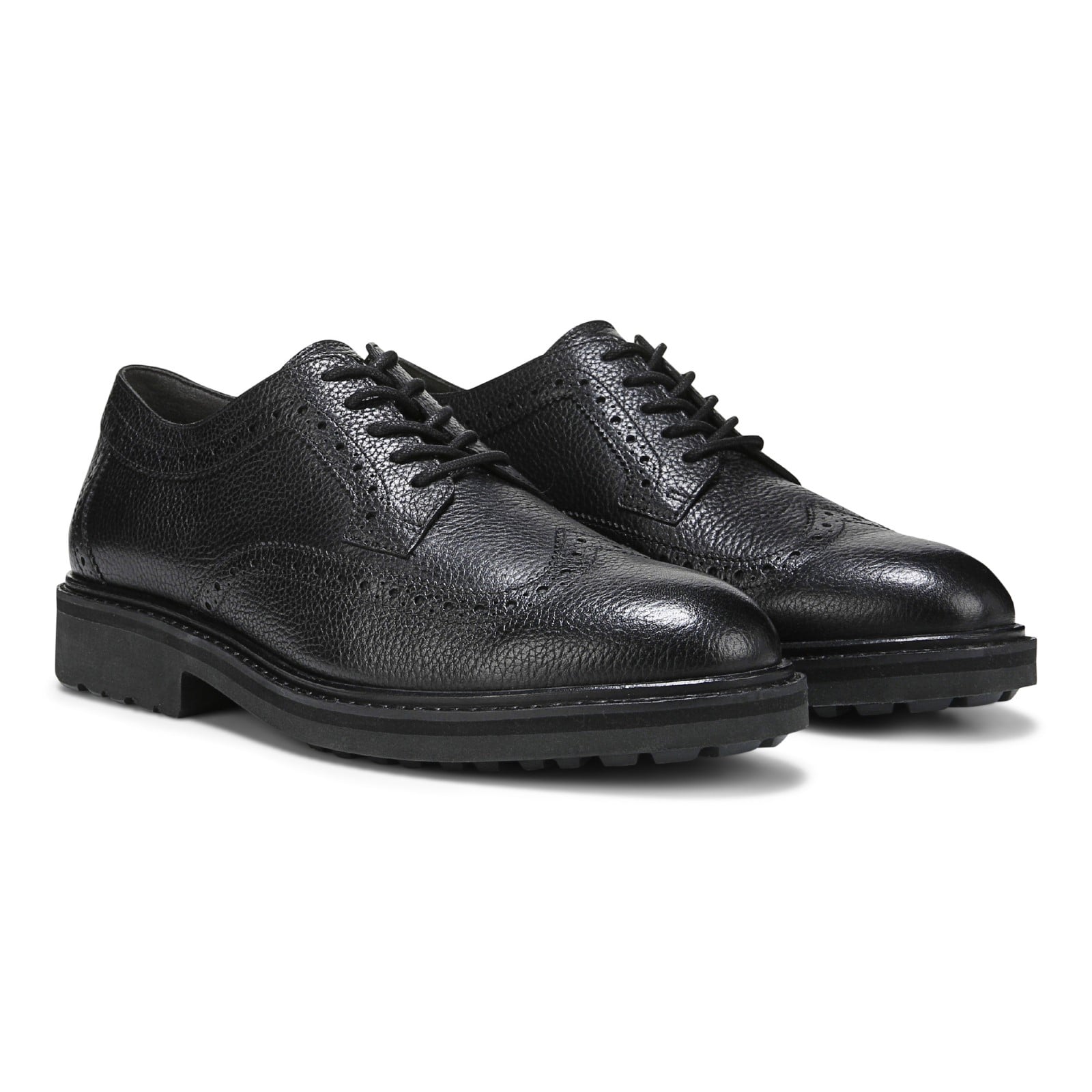 Vionic Lombard Men's Oxford Lace-Up Shoe - Black - Pair