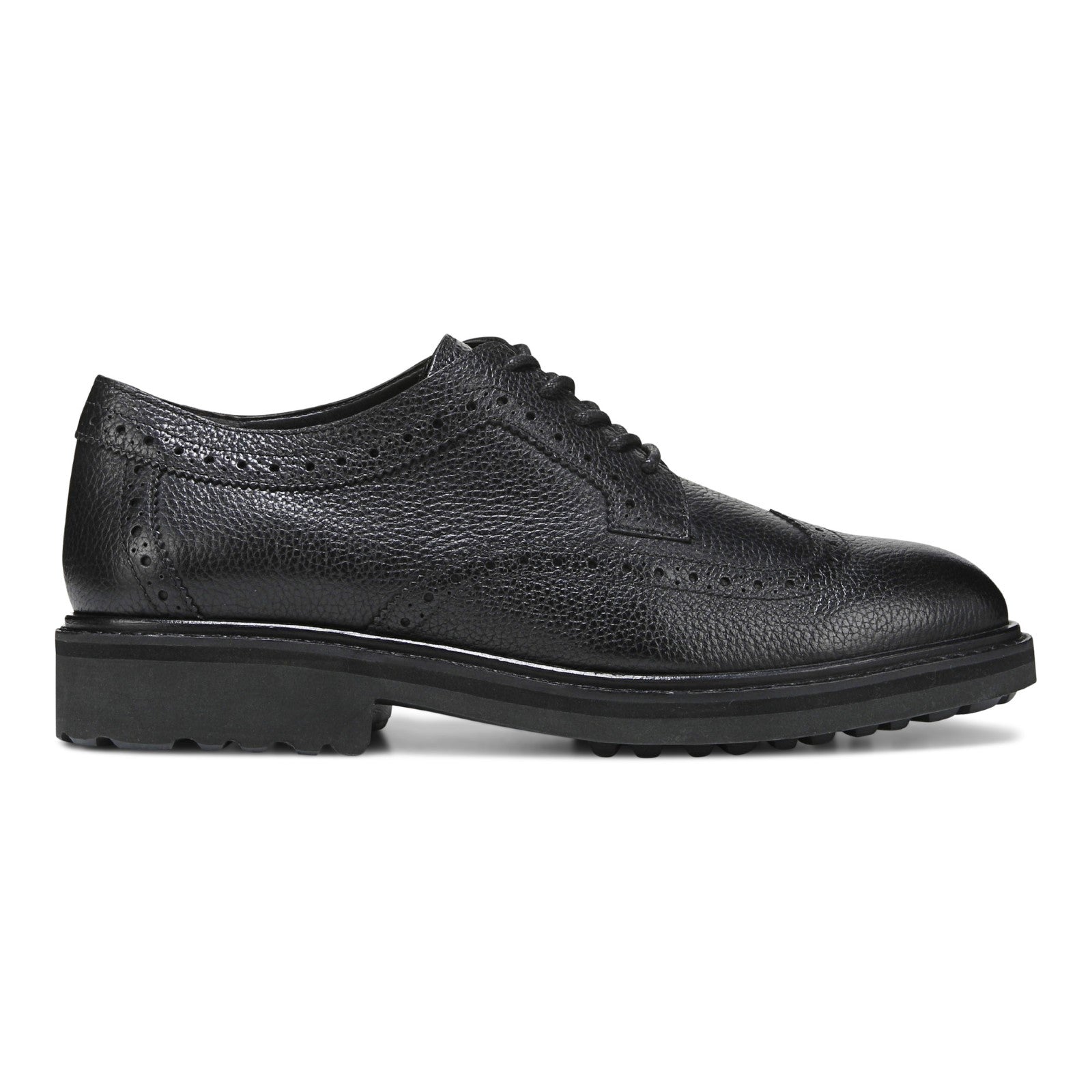 Vionic Lombard Men's Oxford Lace-Up Shoe - Black - Right side