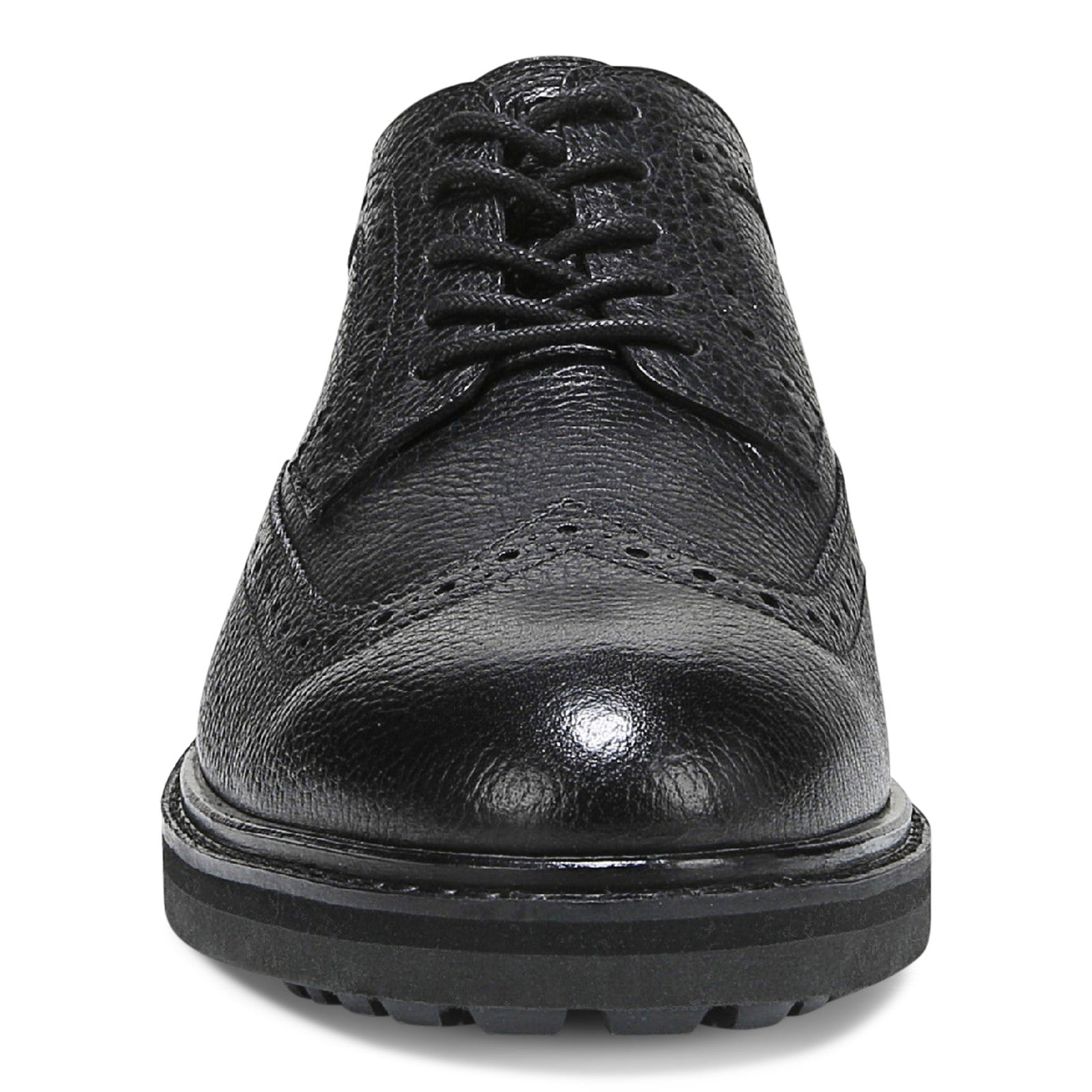 Vionic Lombard Men's Oxford Lace-Up Shoe - Black - Front