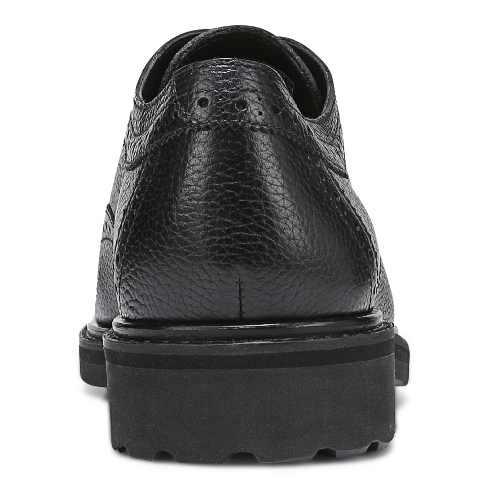 Vionic Lombard Men's Oxford Lace-Up Shoe - Black - Back