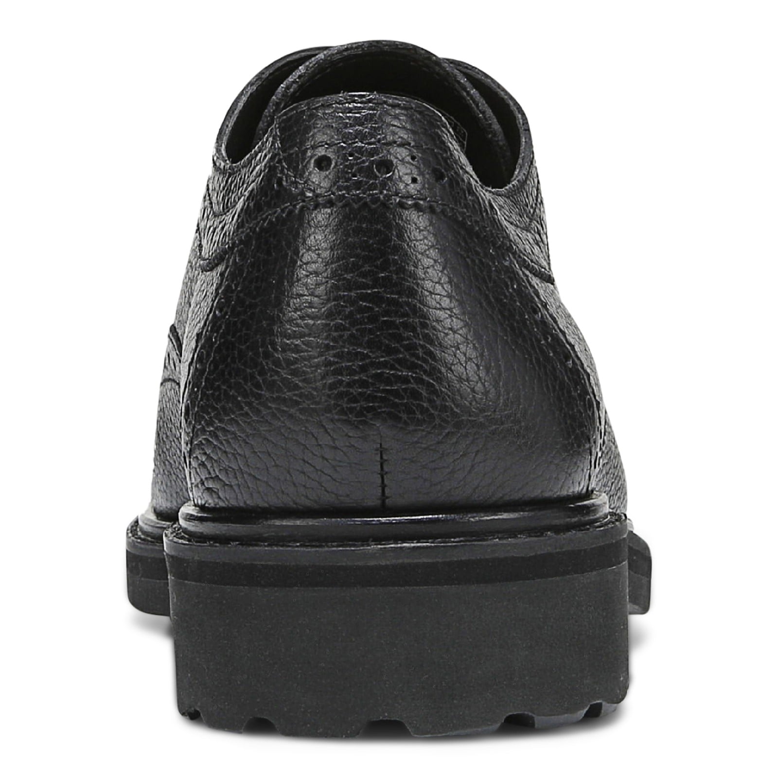 Vionic Lombard Men's Oxford Lace-Up Shoe - Black - Back