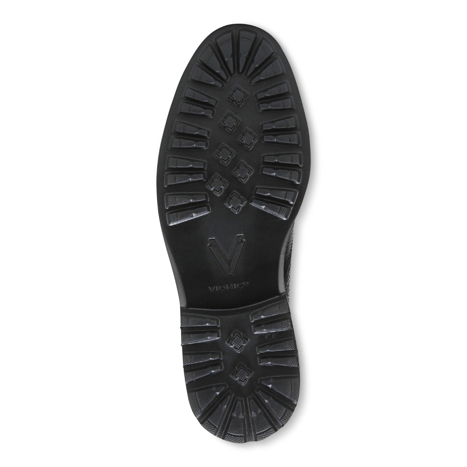 Vionic Lombard Men's Oxford Lace-Up Shoe - Black - Bottom