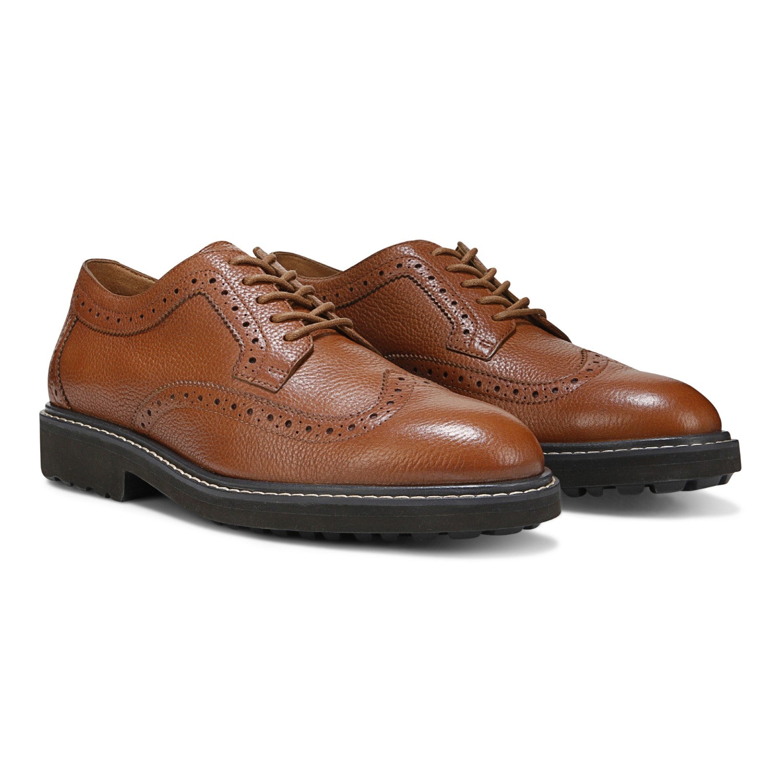 Vionic Lombard Men's Oxford Lace-Up Shoe - Tan - Pair