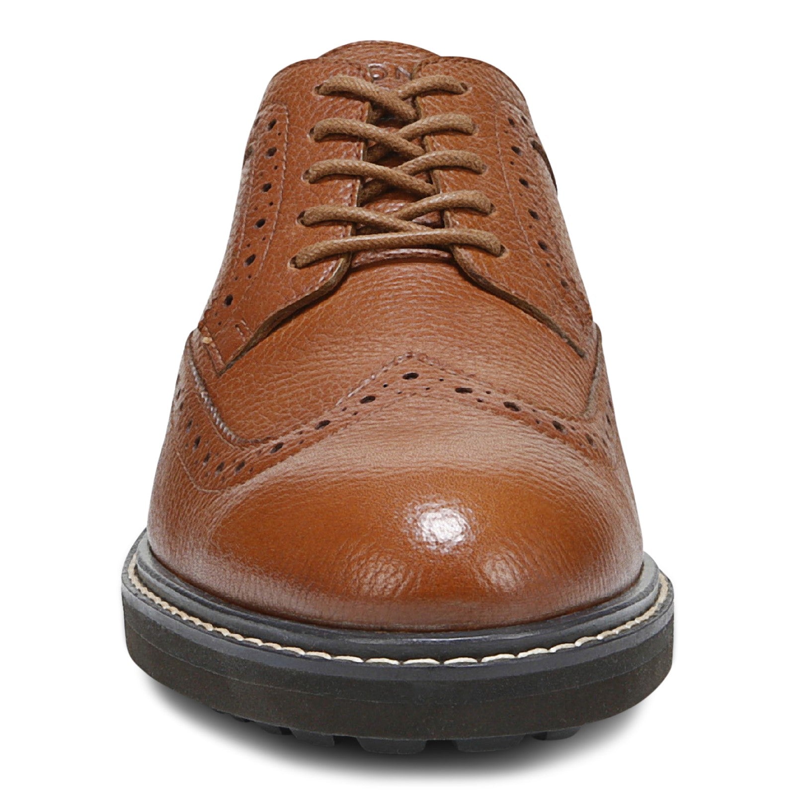 Vionic Lombard Men's Oxford Lace-Up Shoe - Tan - Front