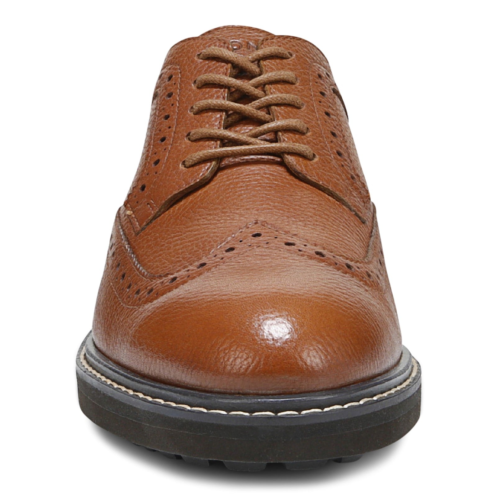 Vionic Lombard Men's Oxford Lace-Up Shoe - Tan - Front