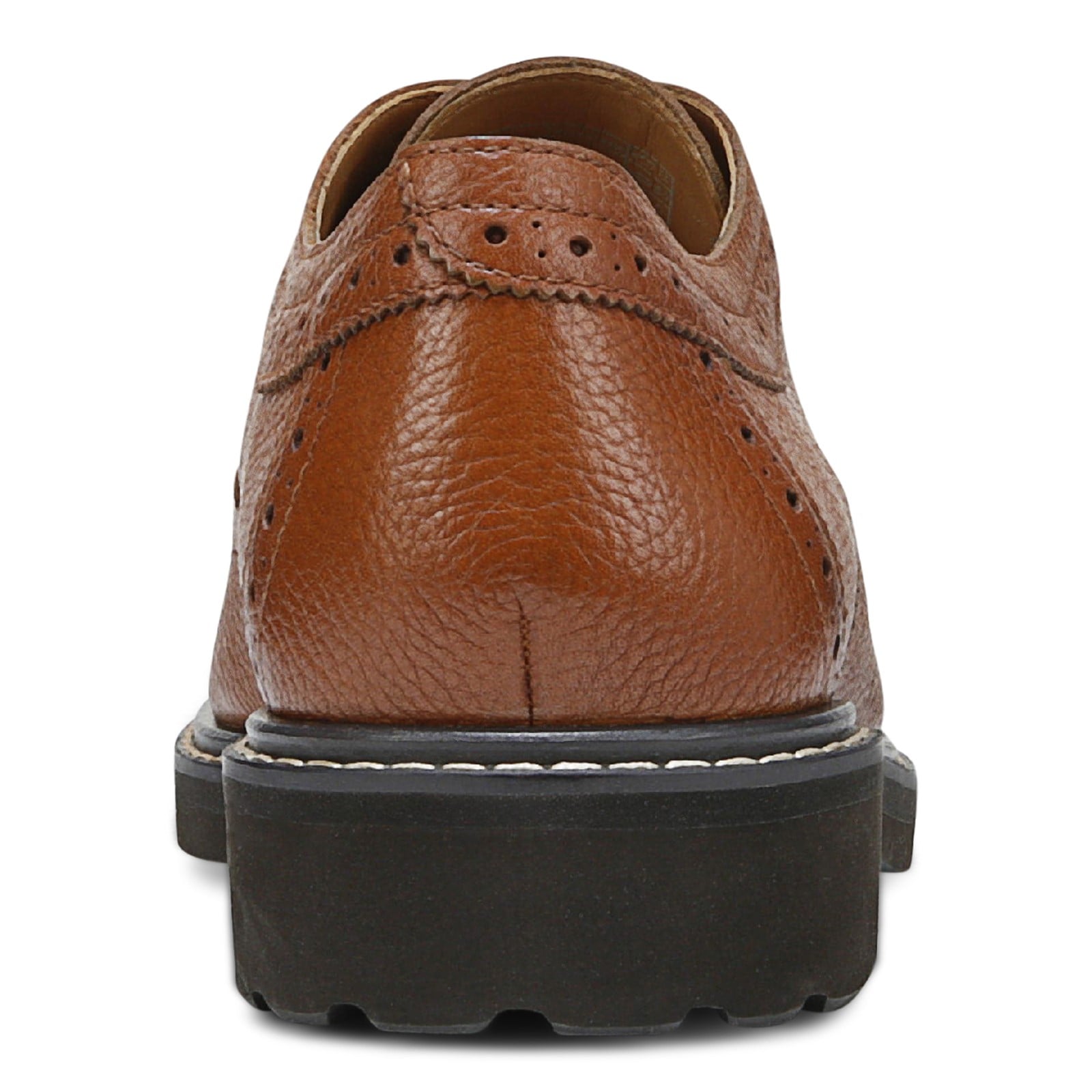 Vionic Lombard Men's Oxford Lace-Up Shoe - Tan - Back