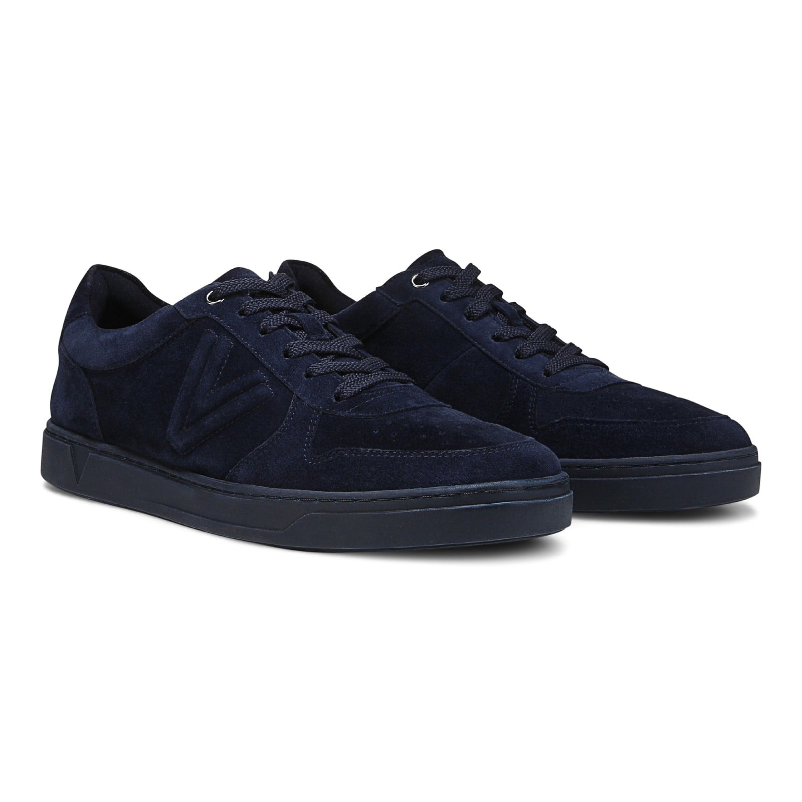 Vionic Lucas Court - Men's Casual Comfort Sneaker - Navy Blazer - Pair