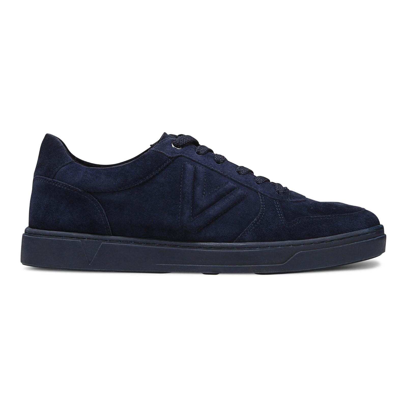 Vionic Lucas Court - Men's Casual Comfort Sneaker - Navy Blazer - Right side
