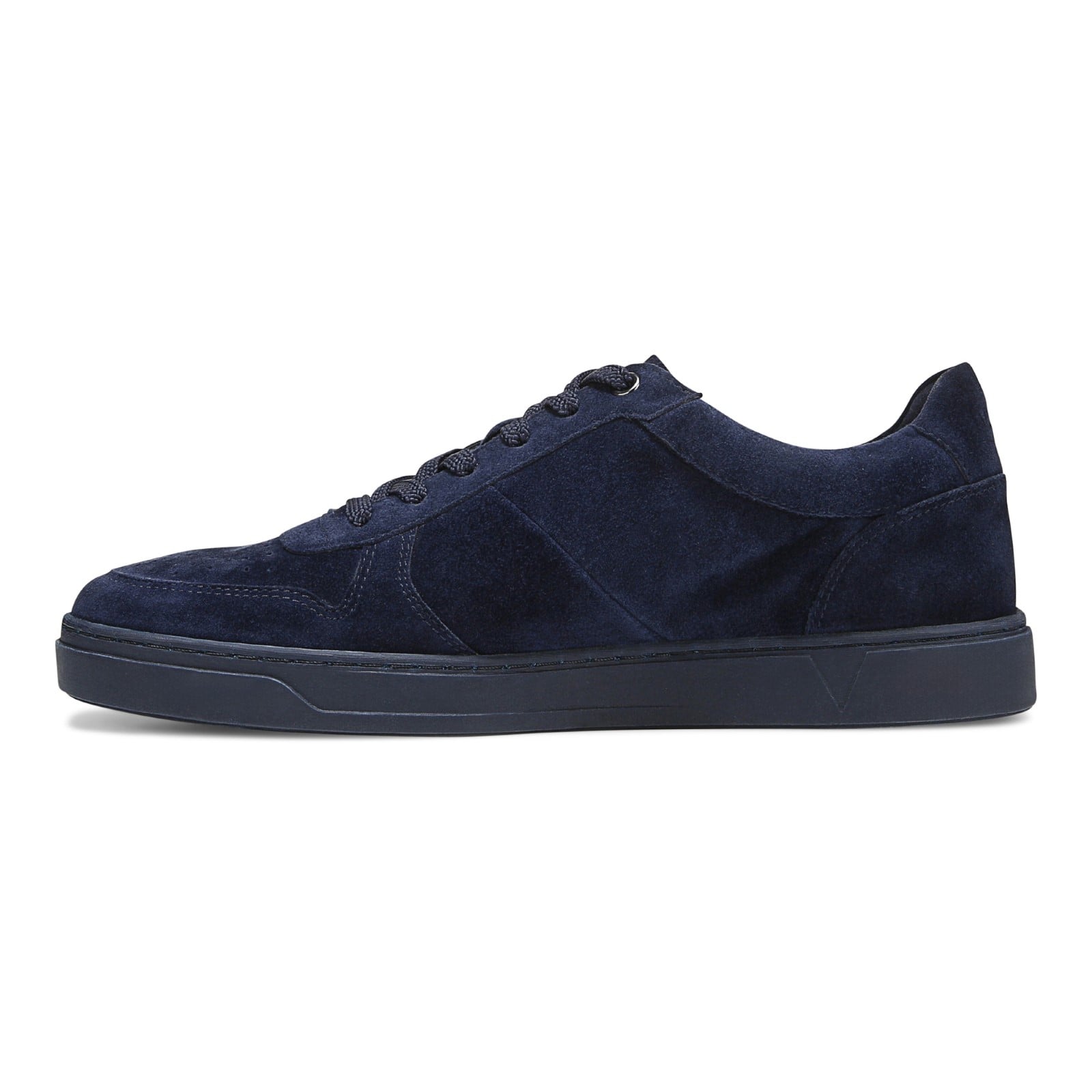 Vionic Lucas Court - Men's Casual Comfort Sneaker - Navy Blazer - Left Side