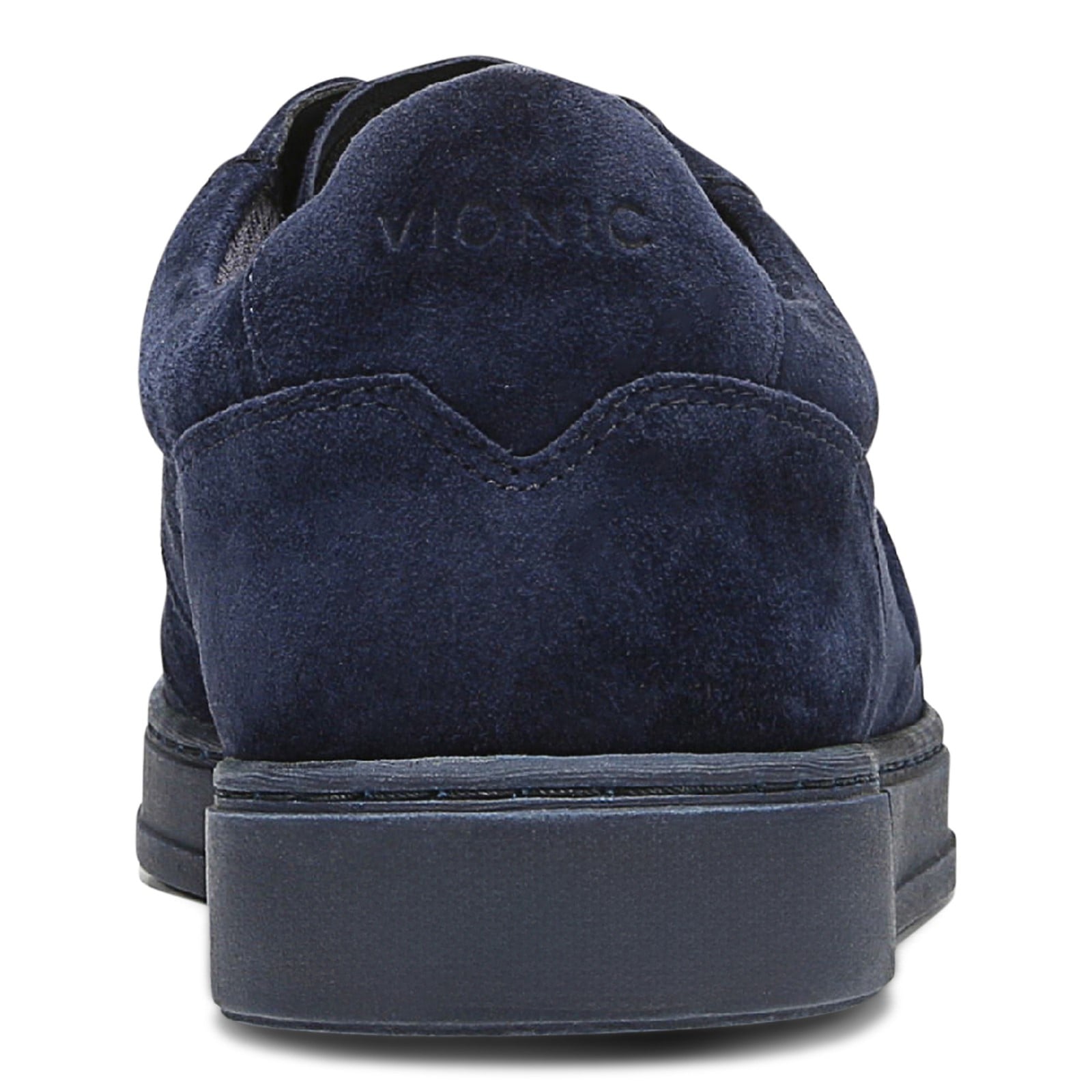 Vionic Lucas Court - Men's Casual Comfort Sneaker - Navy Blazer - Back