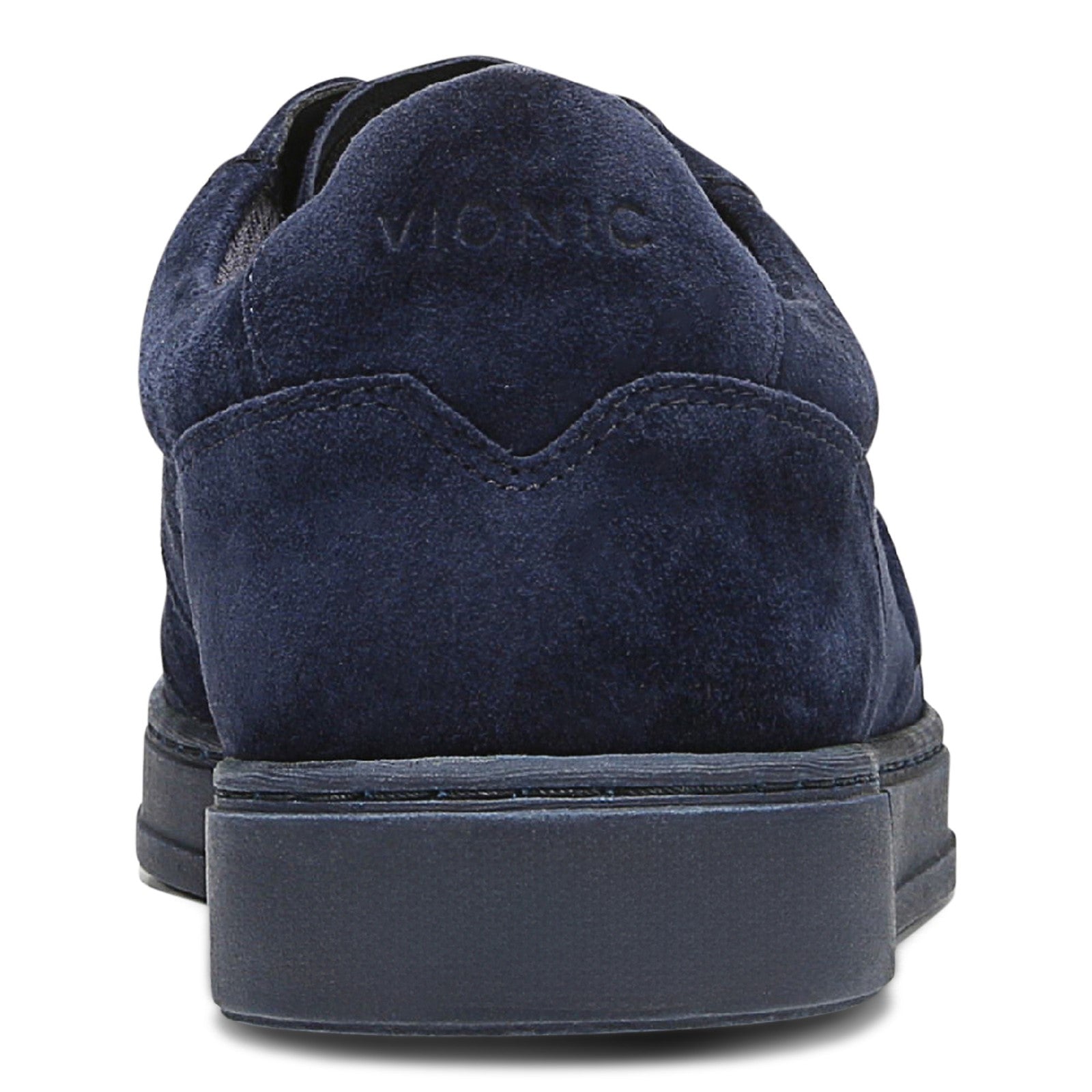 Vionic Lucas Court - Men's Casual Comfort Sneaker - Navy Blazer - Back