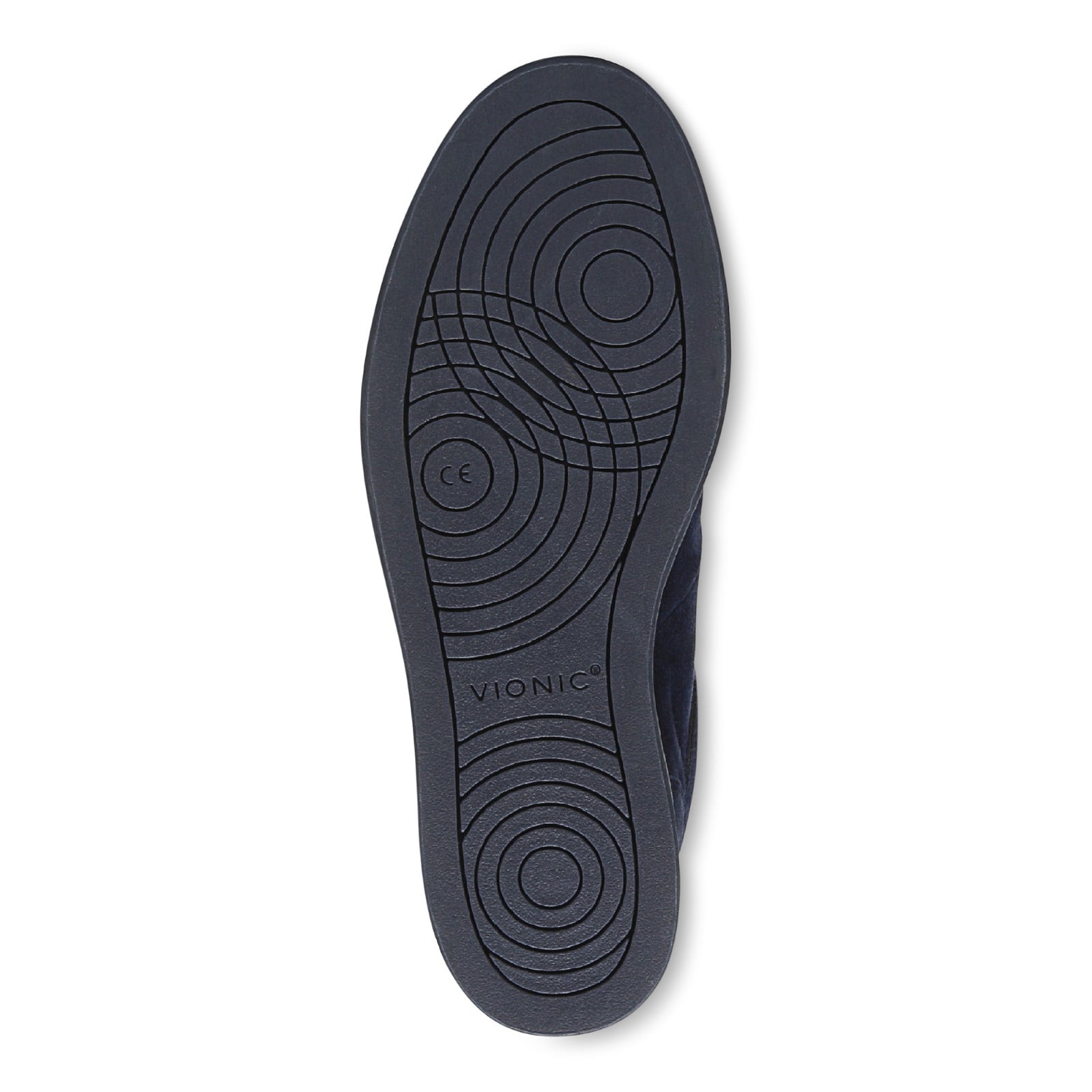 Vionic Lucas Court - Men's Casual Comfort Sneaker - Navy Blazer - Bottom