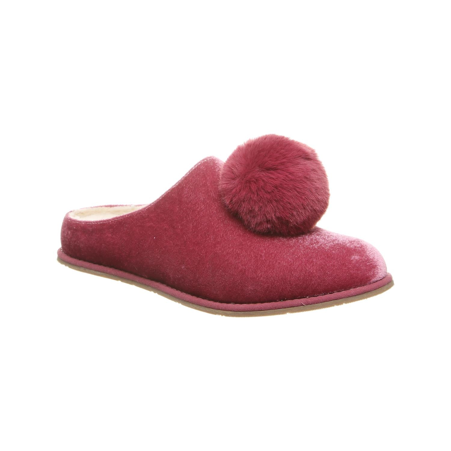 Bearpaw Tango Women's Scuff Slipper - 2160W in Rose
