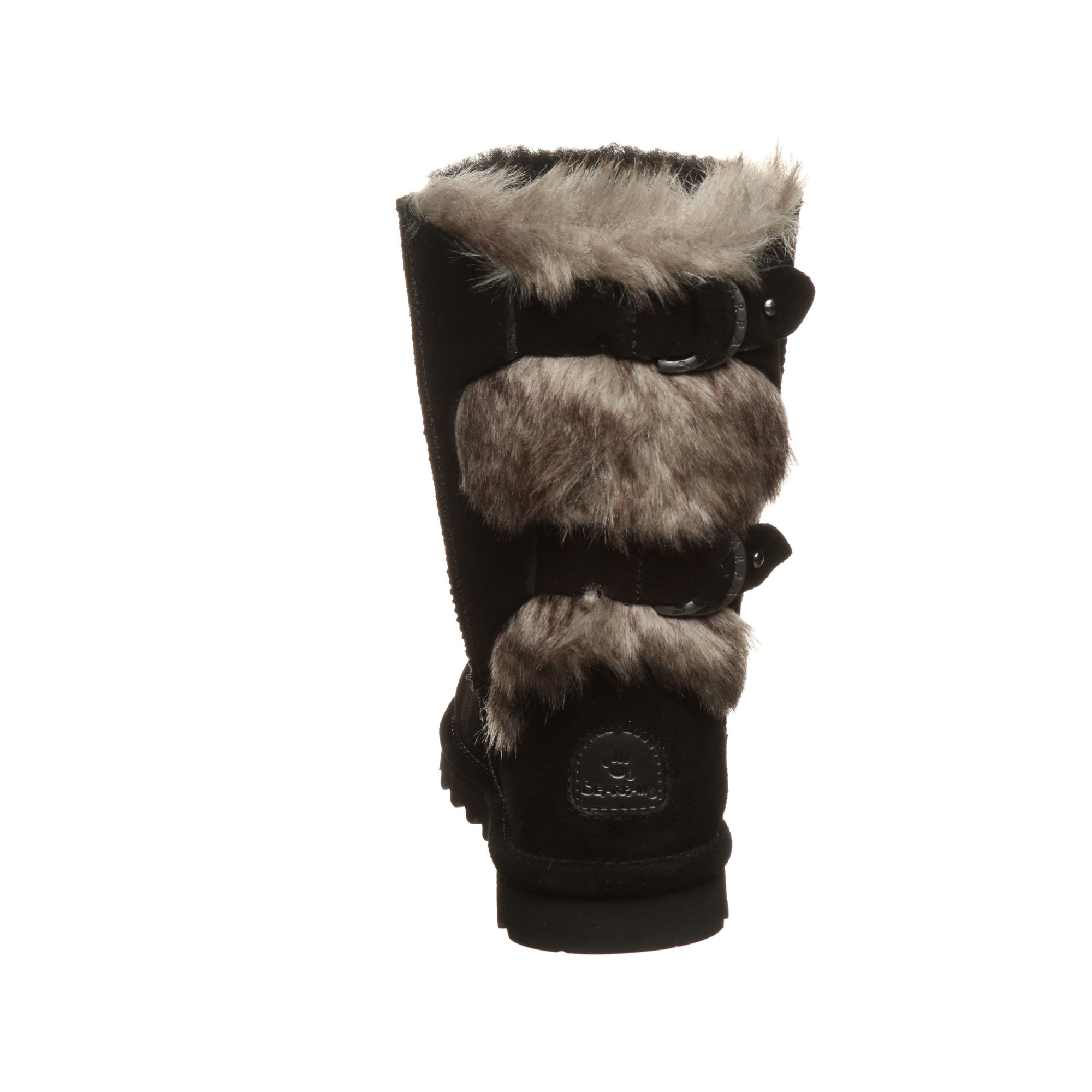 Bearpaw Eloise Women's Leather Boots - 2185W  011 - Black - Back View