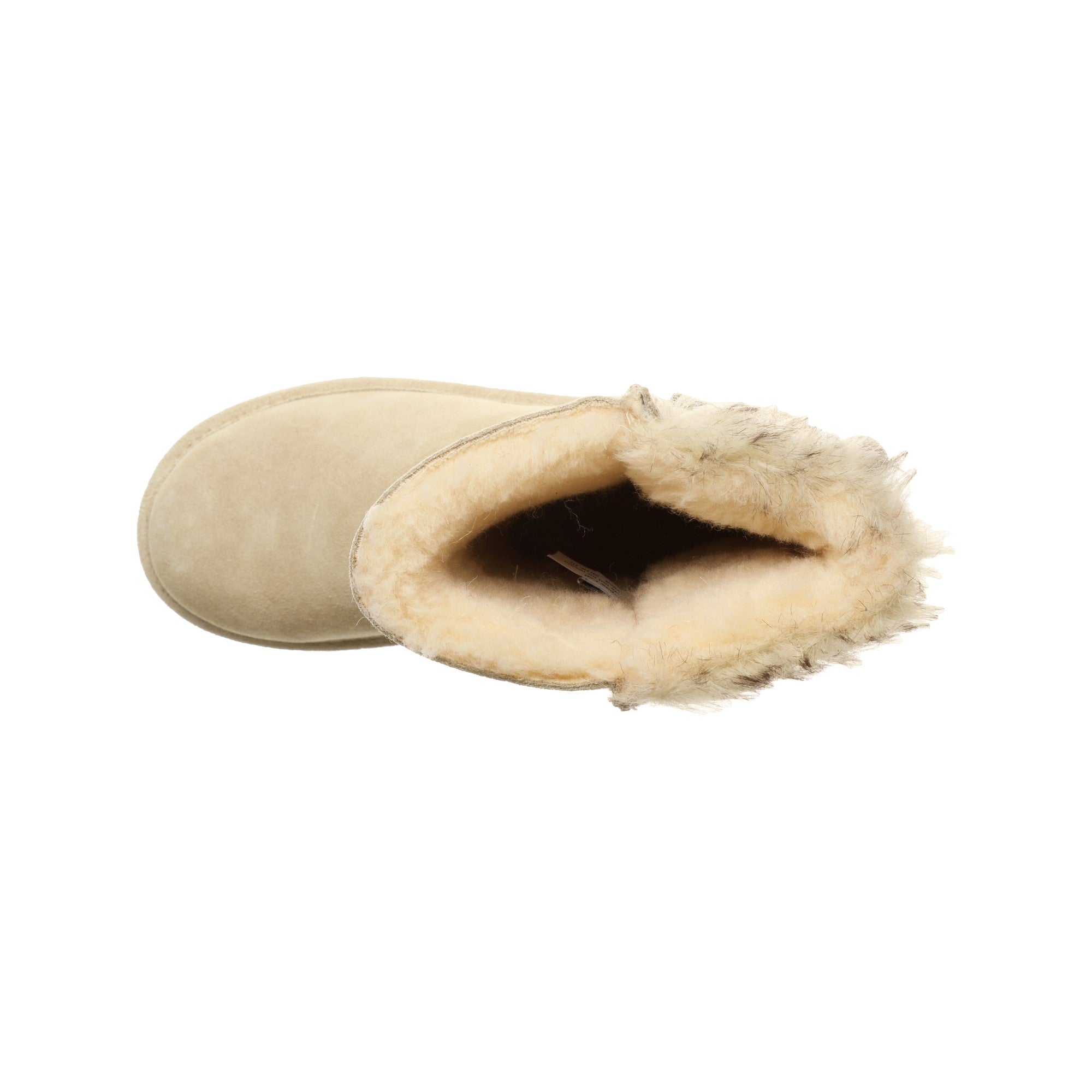 Bearpaw Eloise Women's Leather Boots - 2185W  125 - Oat - Top View