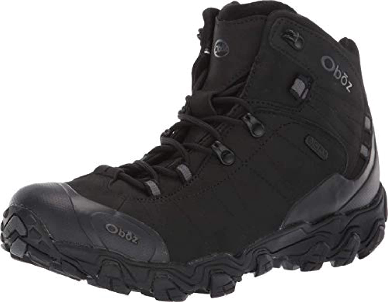 Oboz Bridger Mid Waterproof Men's Boot - Midnight Black