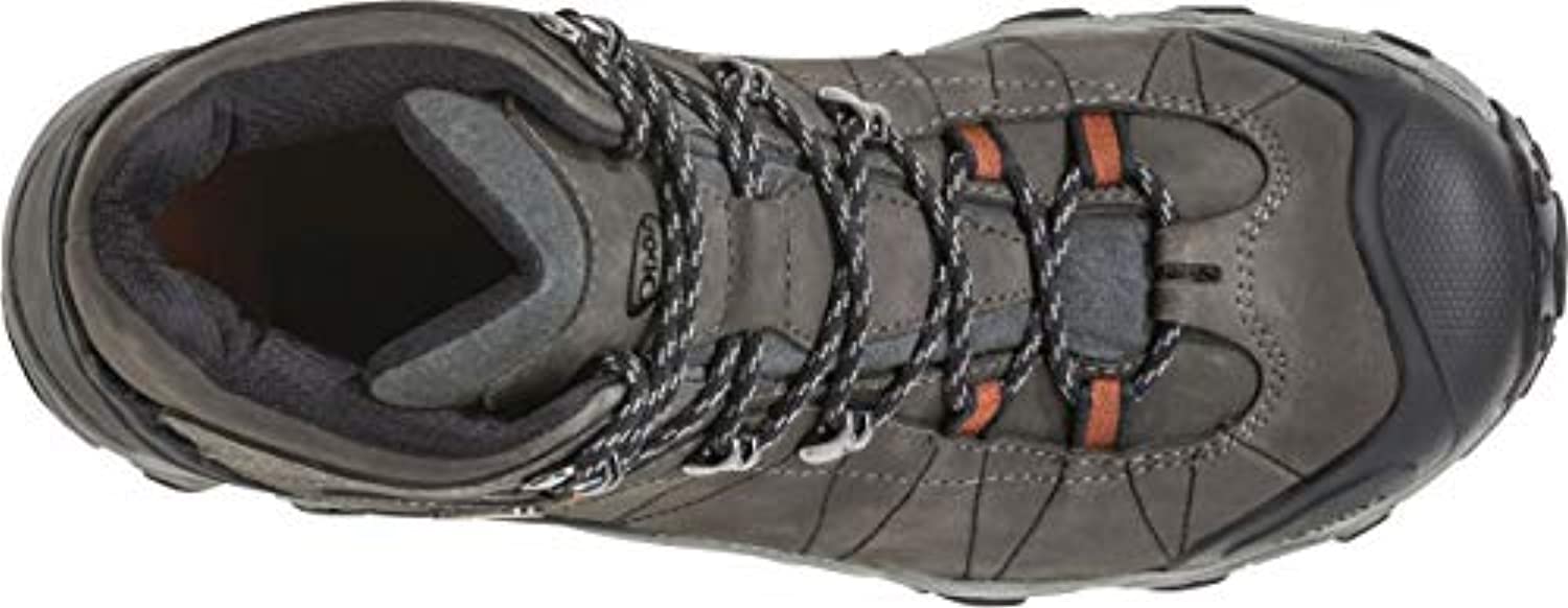 Oboz Bridger Mid Waterproof Men's Boot - Raven