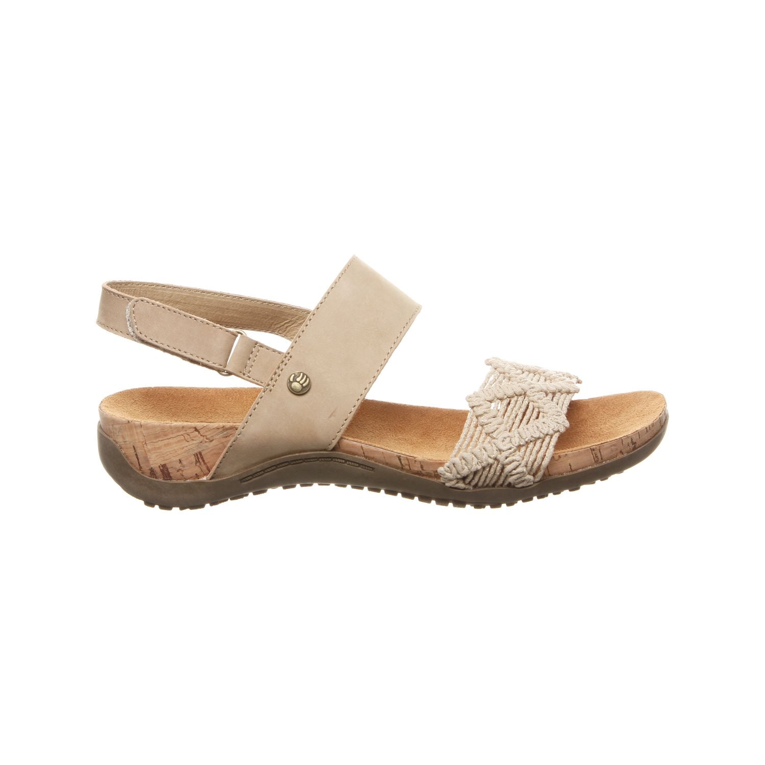 Bearpaw 2211W  Emerson 120 - Natural - Side View
