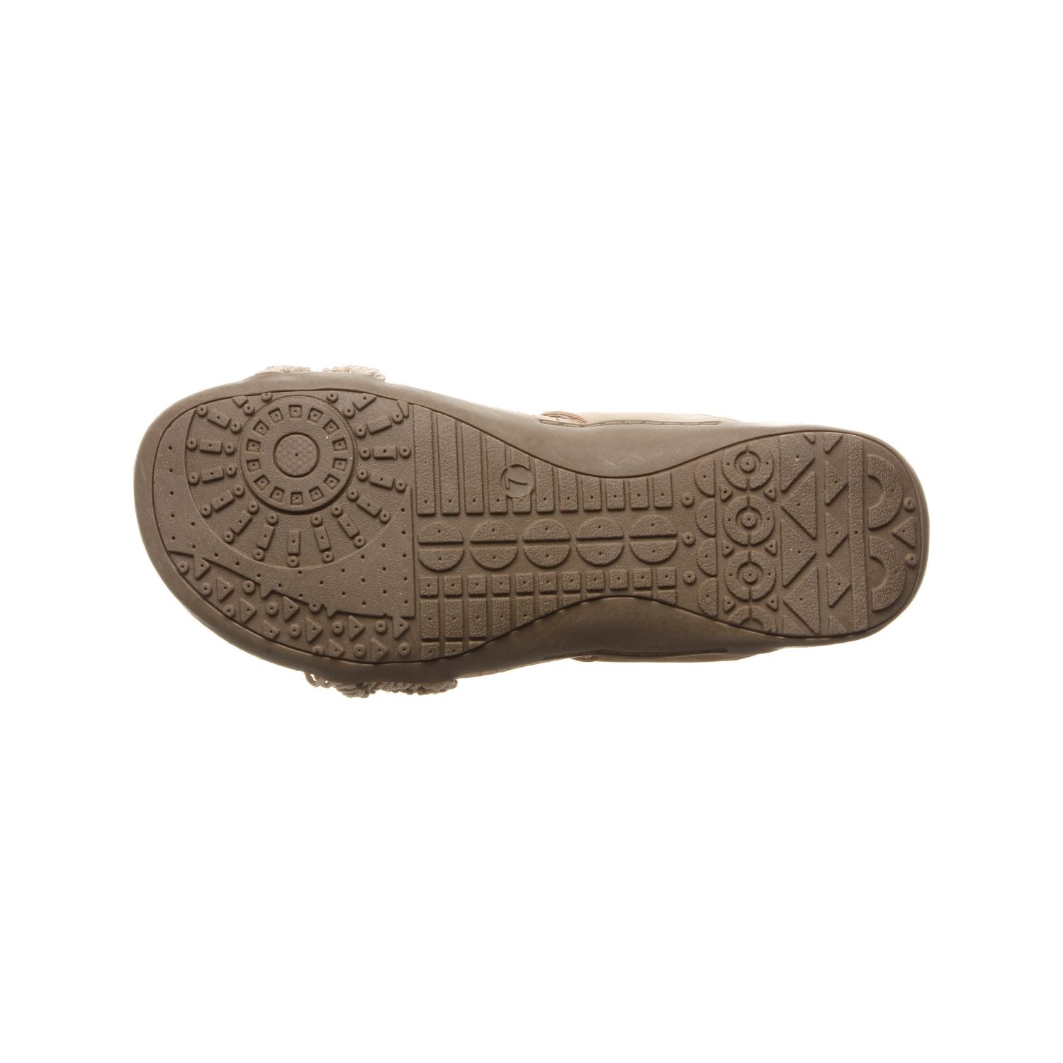 Bearpaw 2211W  Emerson 120 - Natural - Bottom View