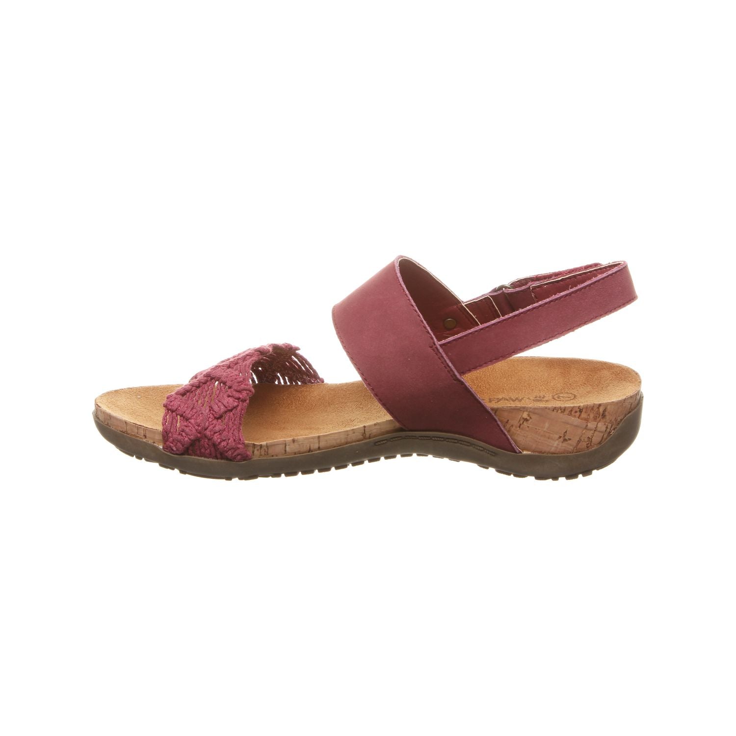 Bearpaw 2211W  Emerson 667 - Wine - Side View