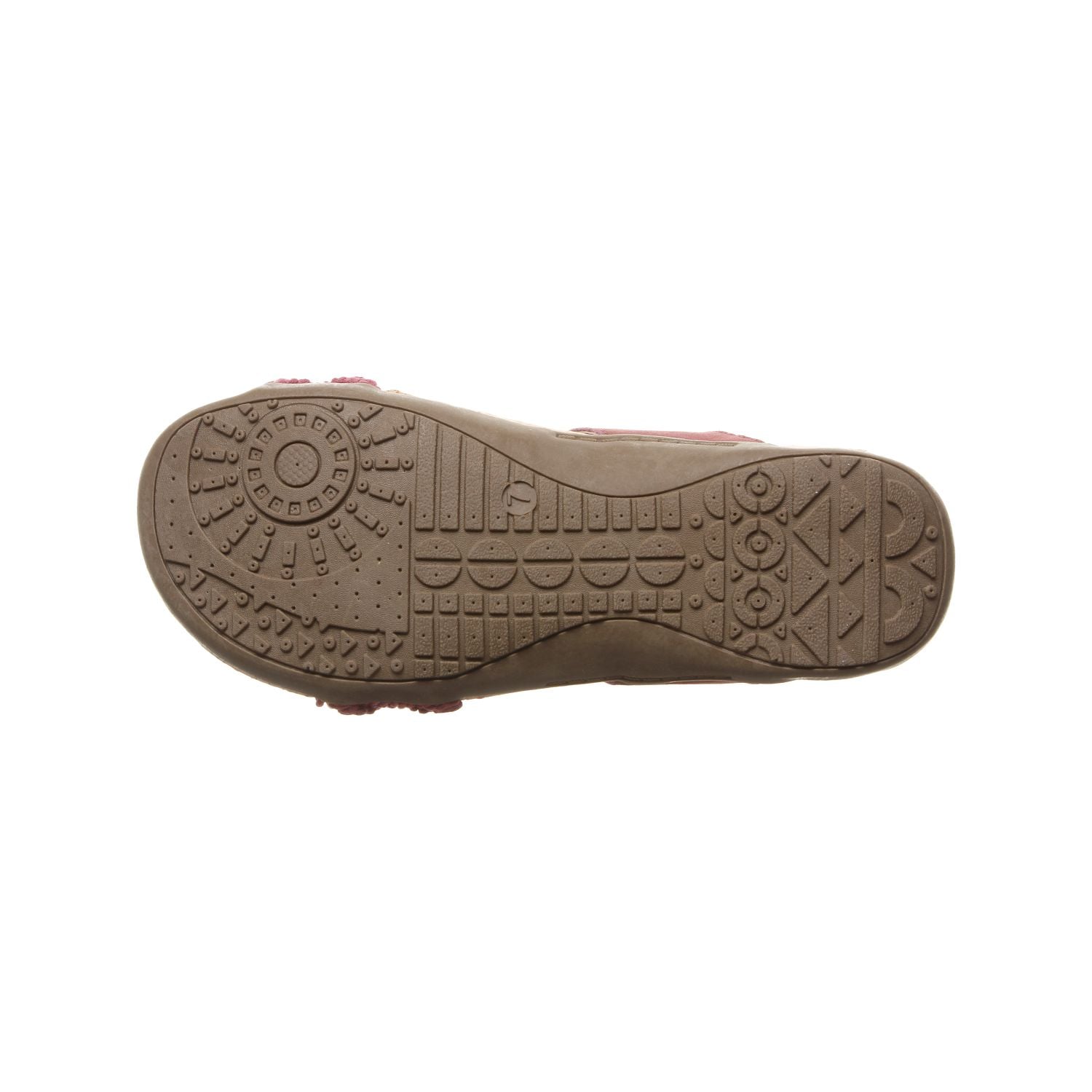 Bearpaw 2211W  Emerson 667 - Wine - Bottom View
