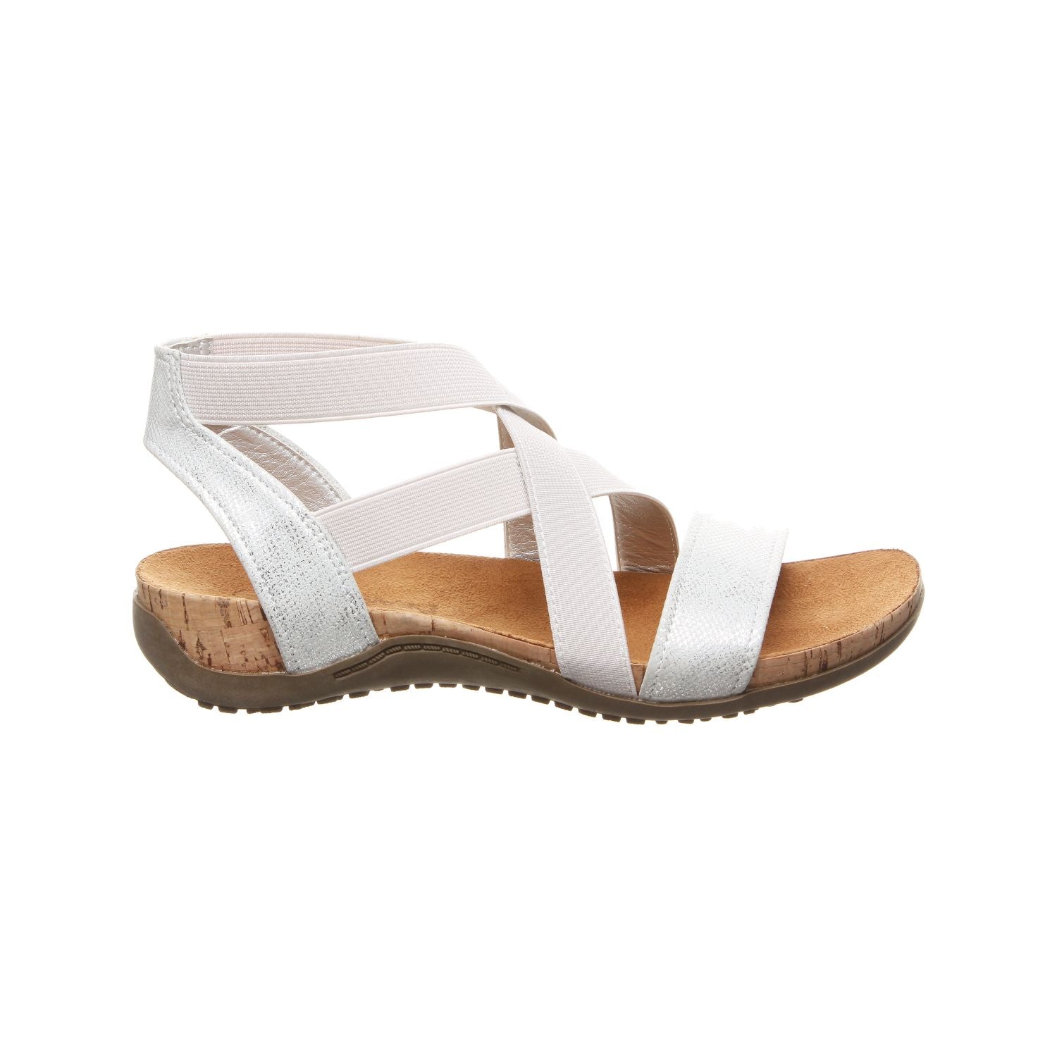 Bearpaw 2212W  Brea 019 - Silver - Side View