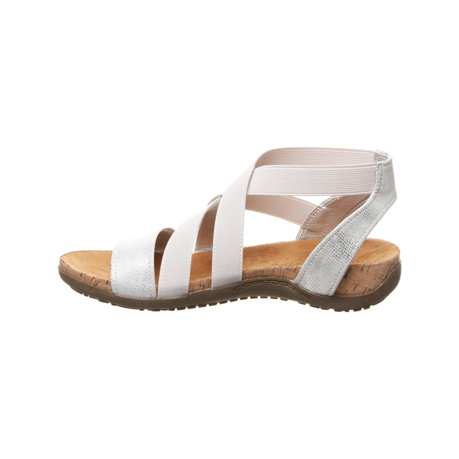 Bearpaw 2212W  Brea 019 - Silver - Side View