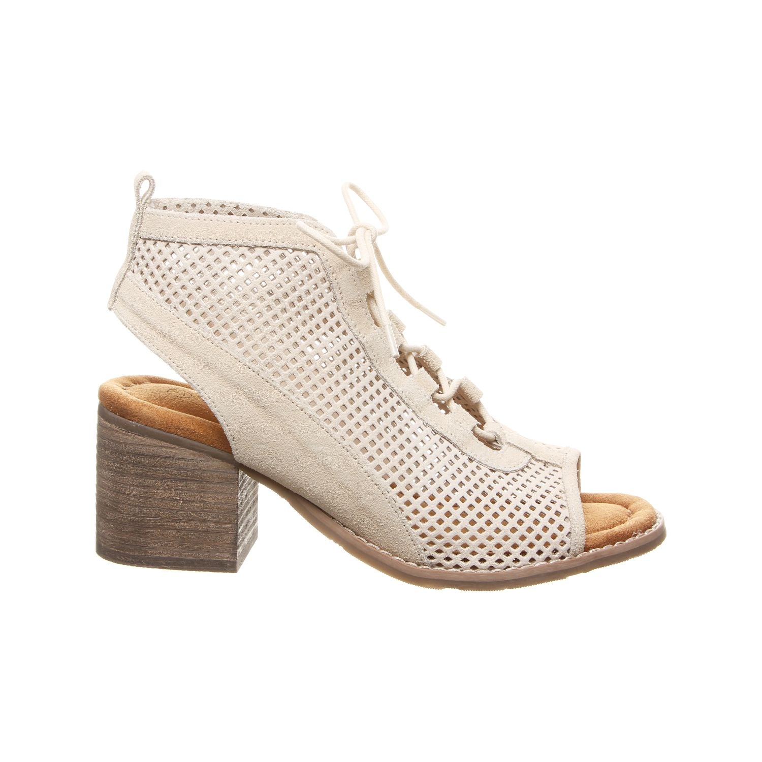 Bearpaw 2221W  Vienna 126 - Ivory - Side View
