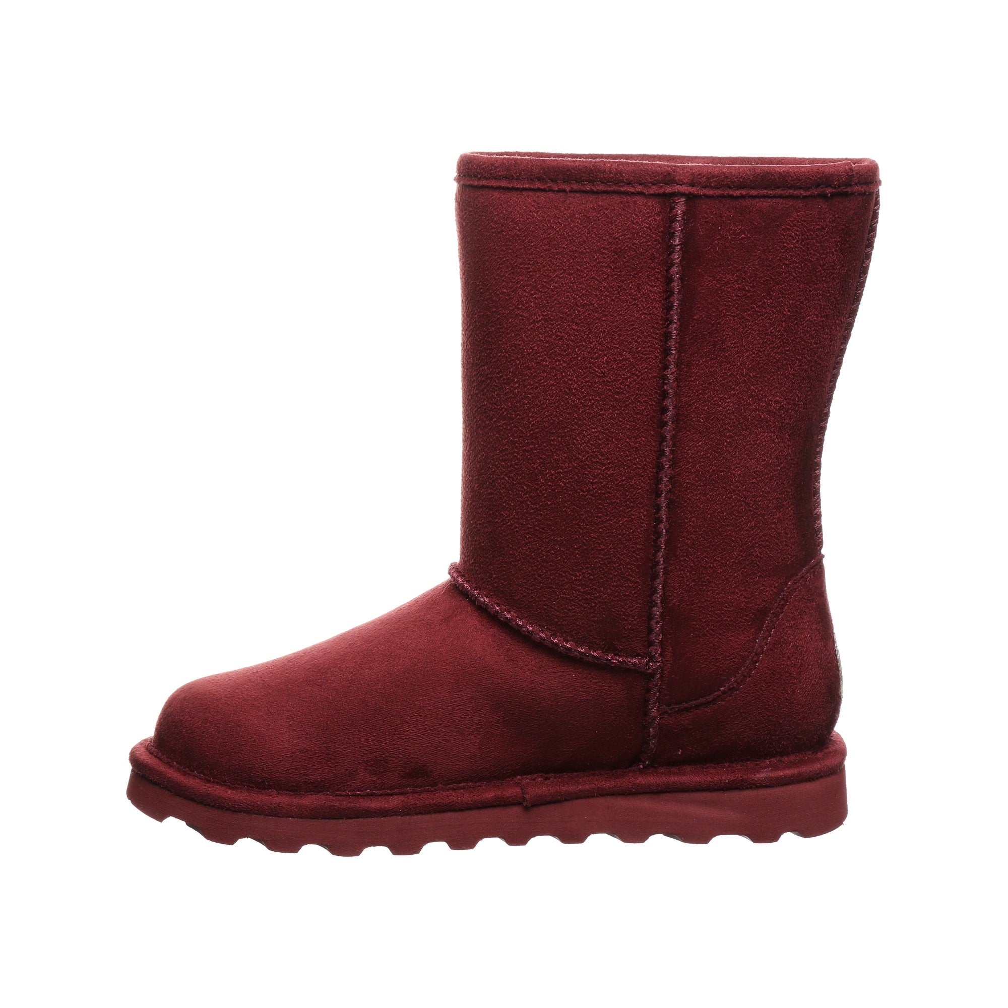 Bearpaw Elle Short Vegan - Women's Boots  624 - Beet - Side View