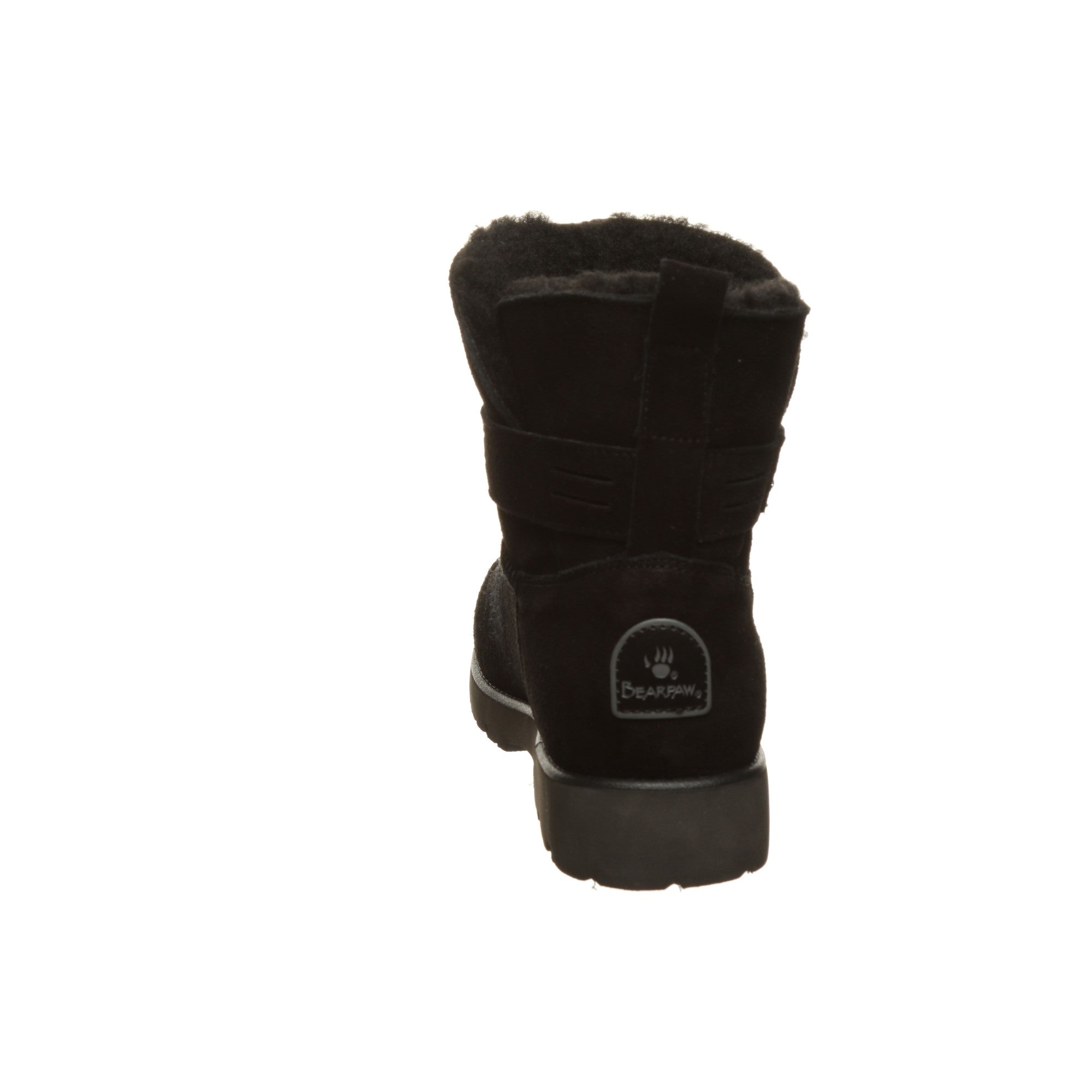Bearpaw Wellston 5 inch Women's Boot  011 - Black - Back View