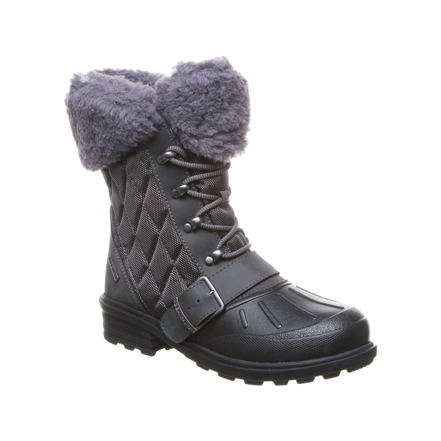Bearpaw 2328W  030 - Charcoal - Profile View