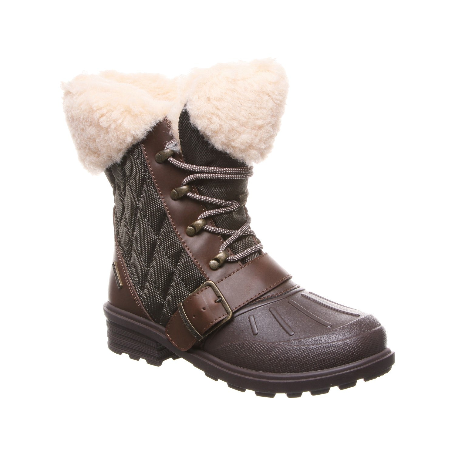 Bearpaw Delta Women's Insulated Comfort Boot in Brown